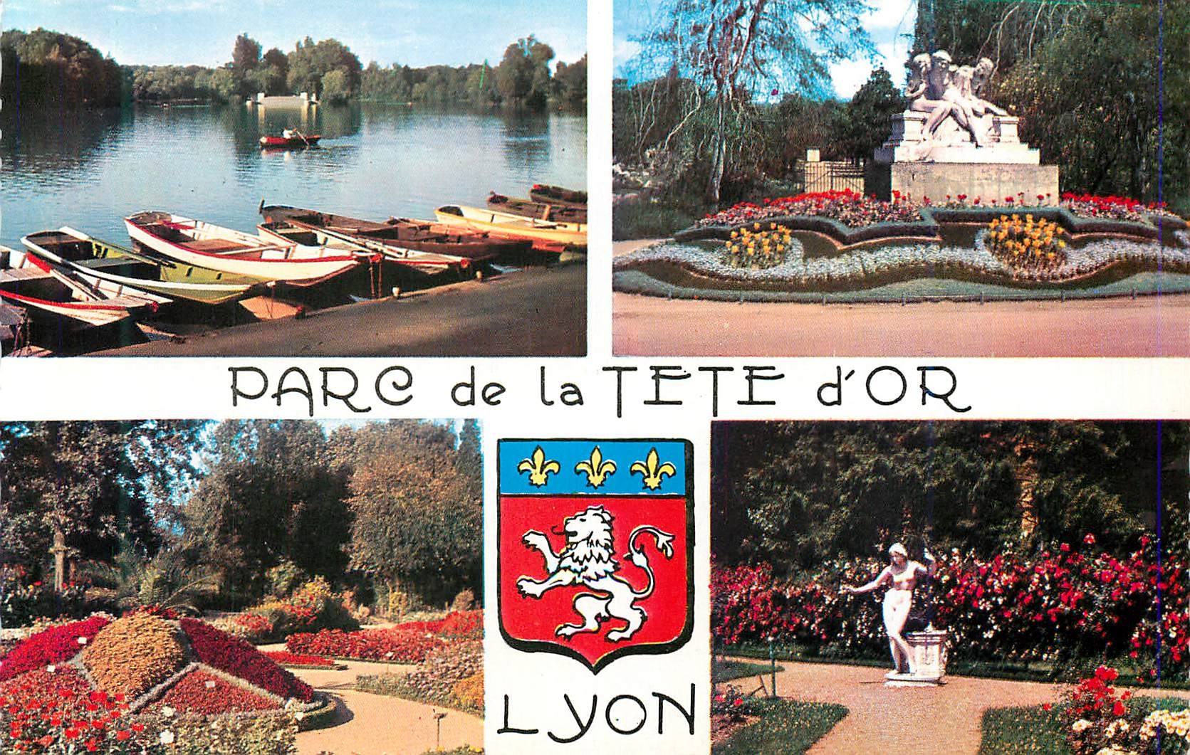 CPM Lyon le Parc de la Tete d'Or