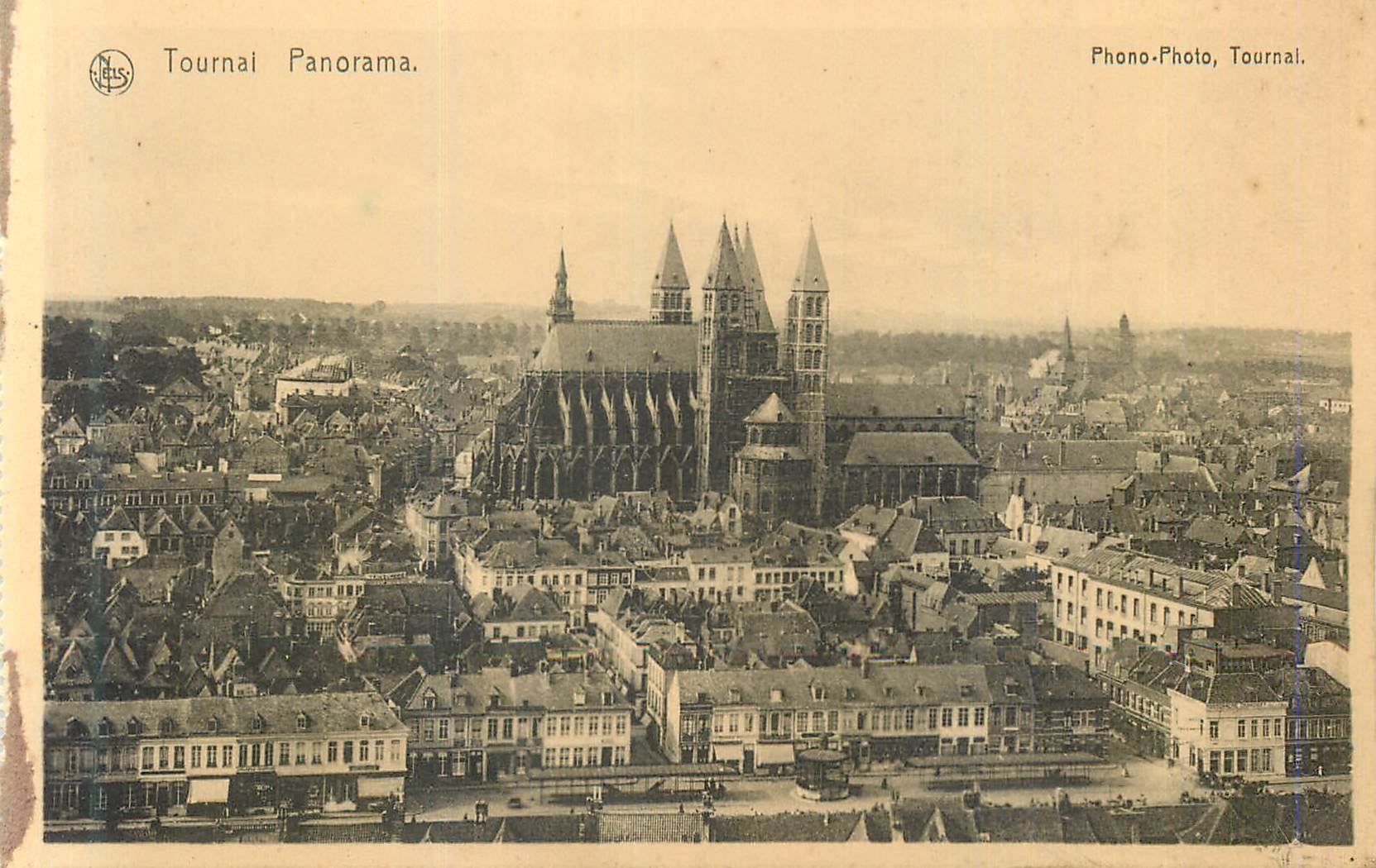 CPA Tournai Panorama