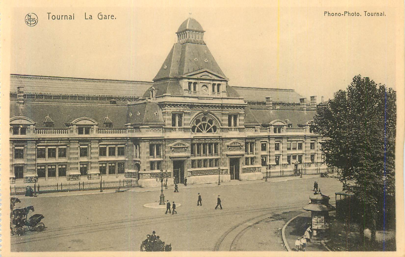 CPA Tournai La Gare