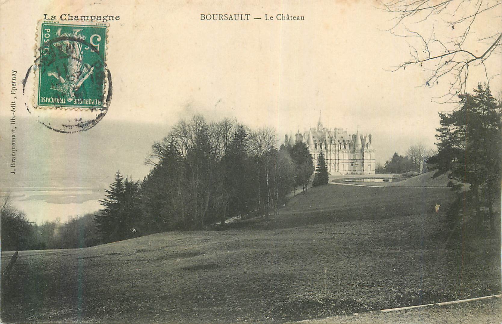 CPA Boursault Le Chateau