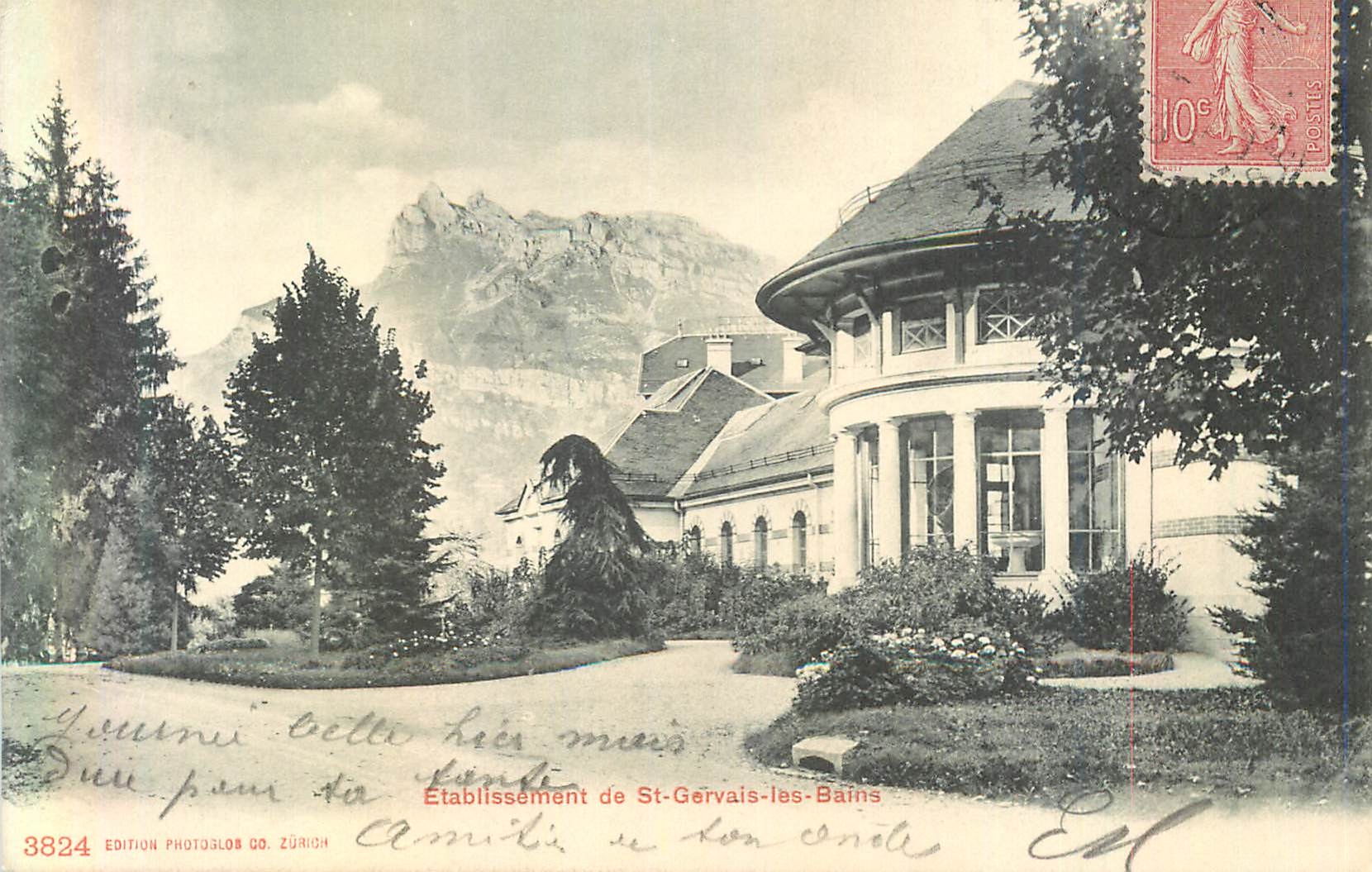 CPA Etablissement de St Gervais les Bains