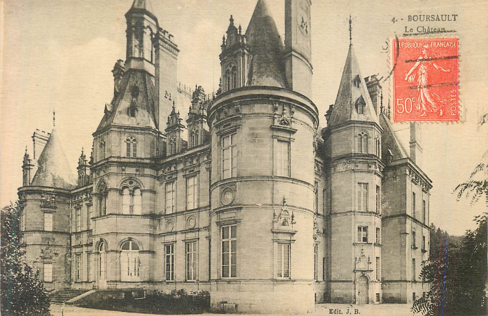 CPA Boursault Le Chateaux