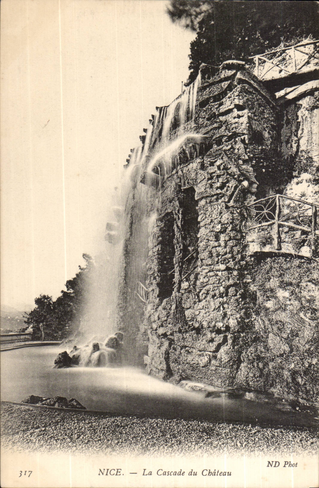 Nice CPA the cascade of the castle