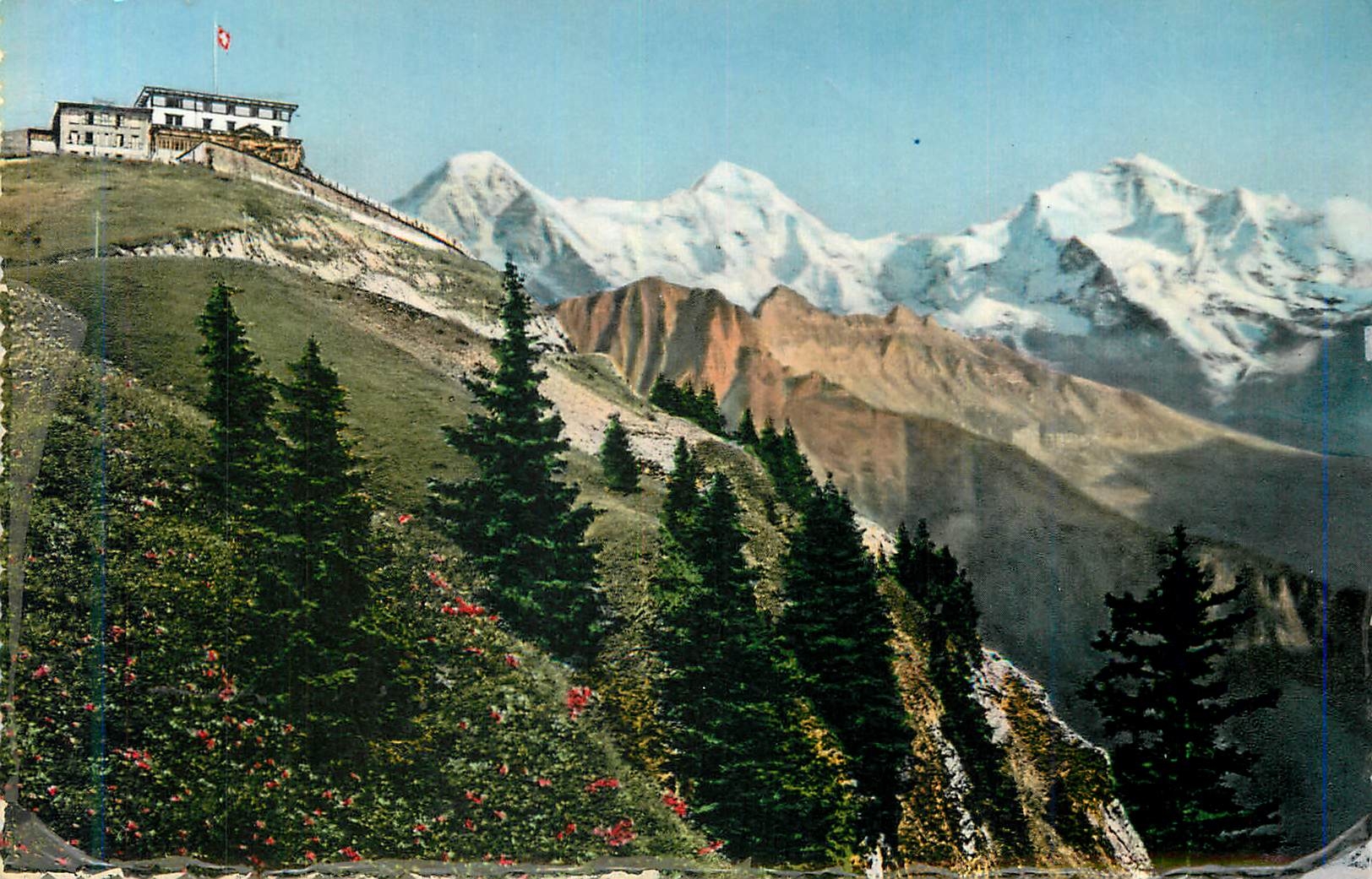 CPM Hotel schynige platte(2000 m) mit eiger monch u jungfrau