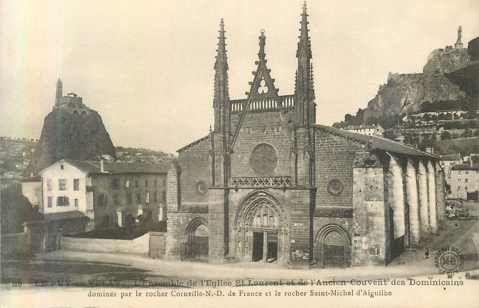 CPA 89 le puy en velay