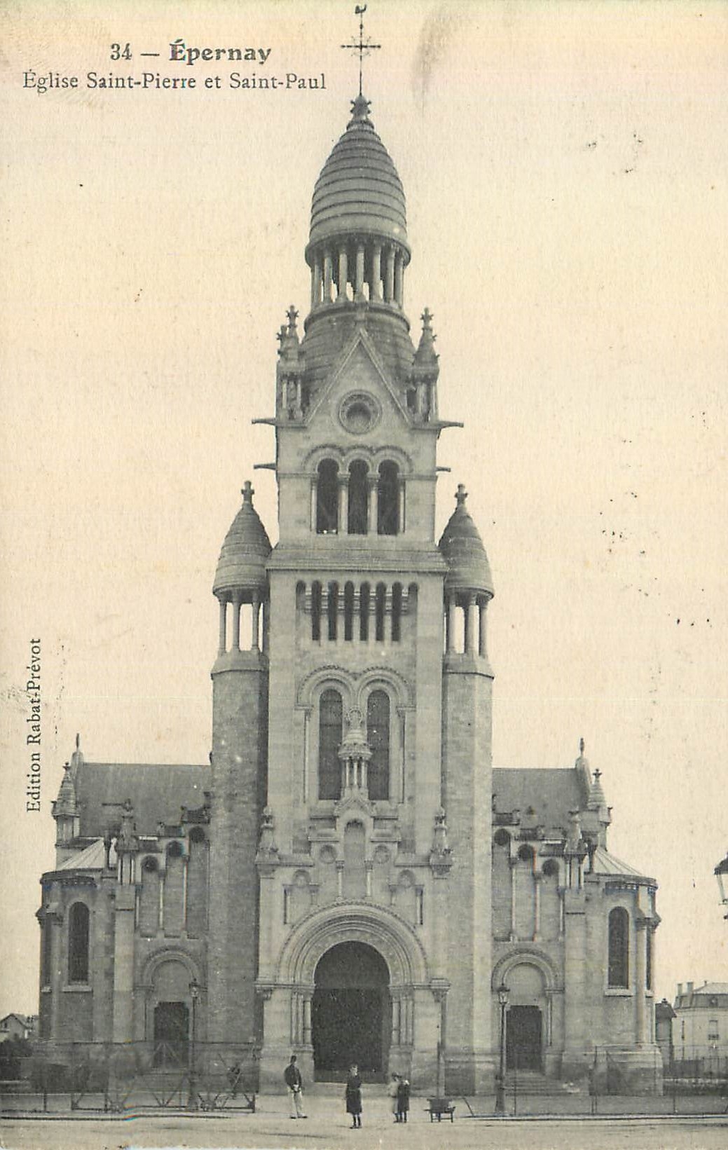 CPA 34 epernay eglise saint pierre et saint paul