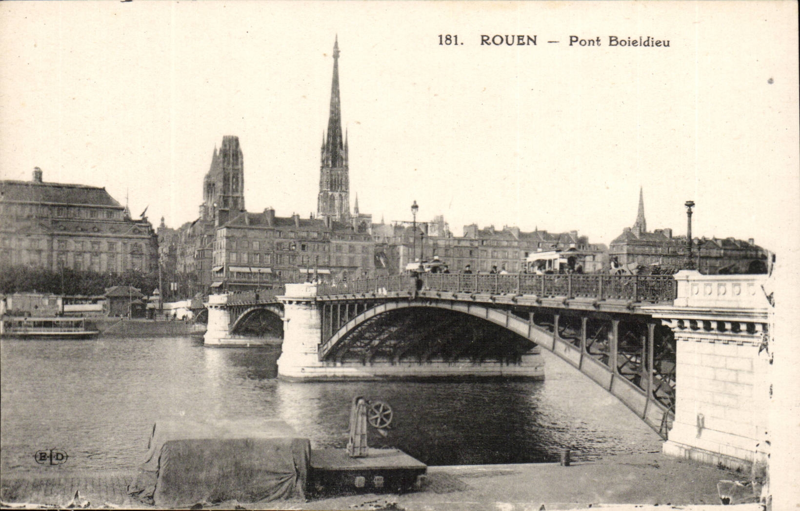 Rouen CPA Boieldieu Bridge