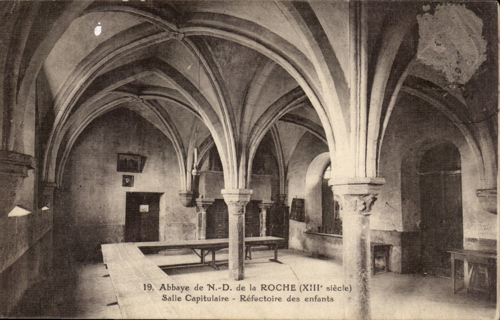 CPA Abbey of Al ND rock Chapter house Refectory of the children