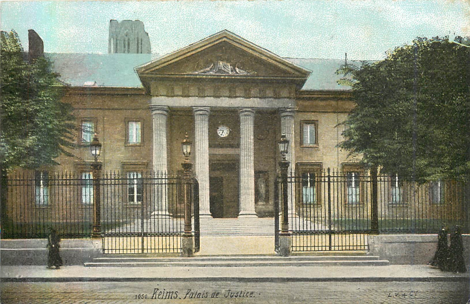 CPA Reims Palais de Justice