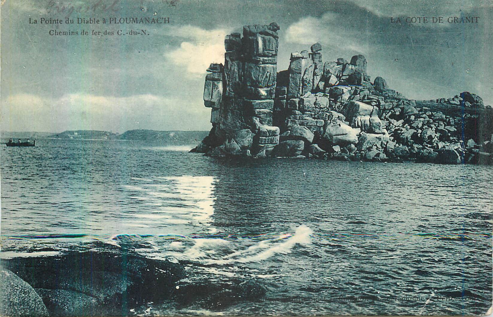 CPA Ploumanach La Pointe du Diable