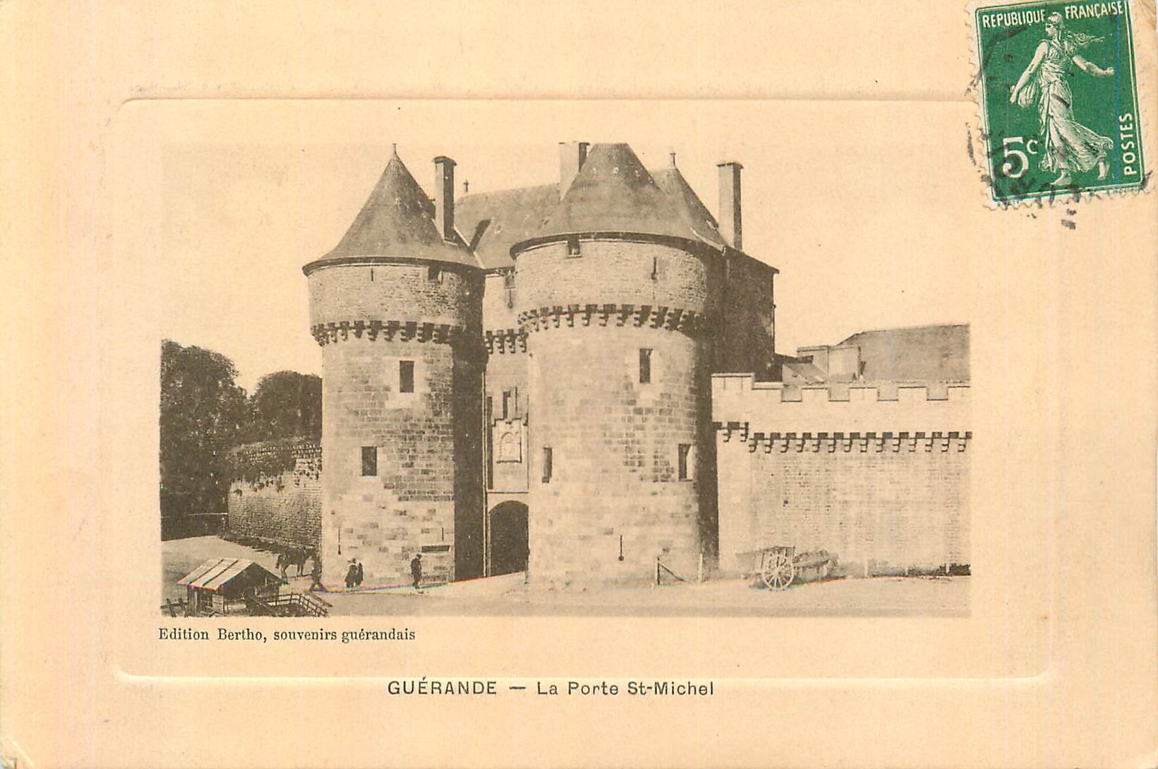 CPA Guerande La Porte St Michel