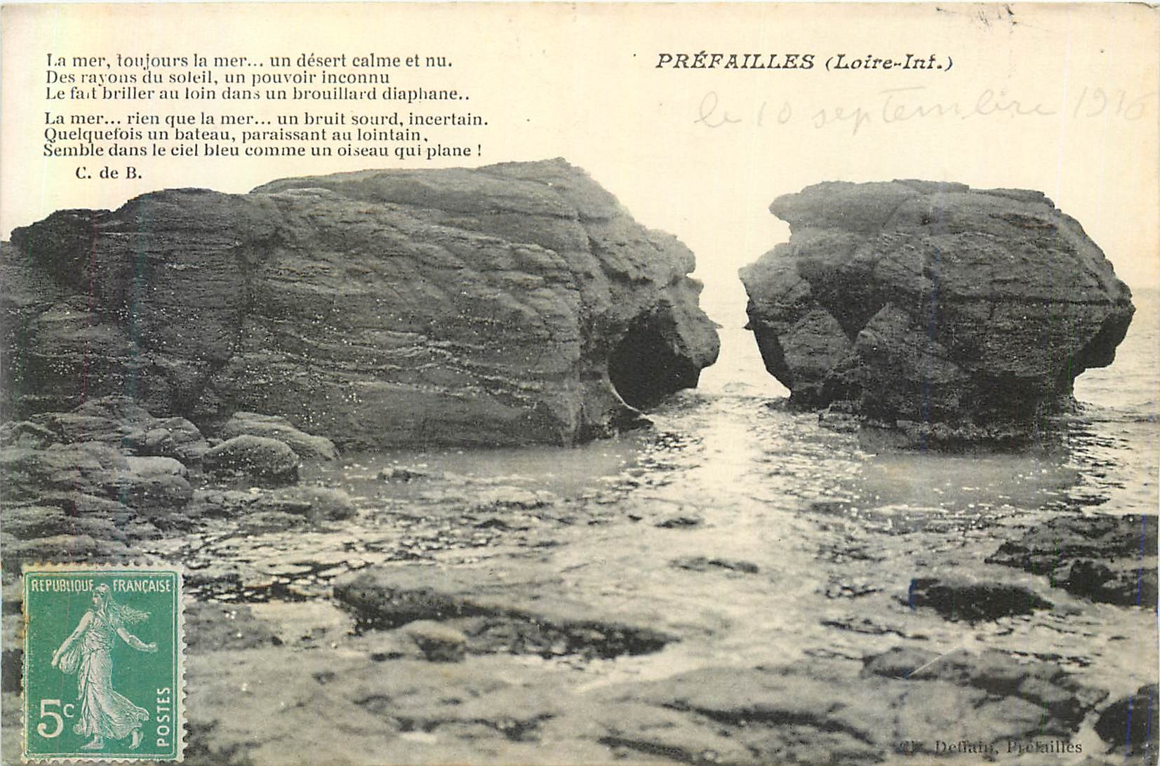 CPA Prefailles (Loire Inf)