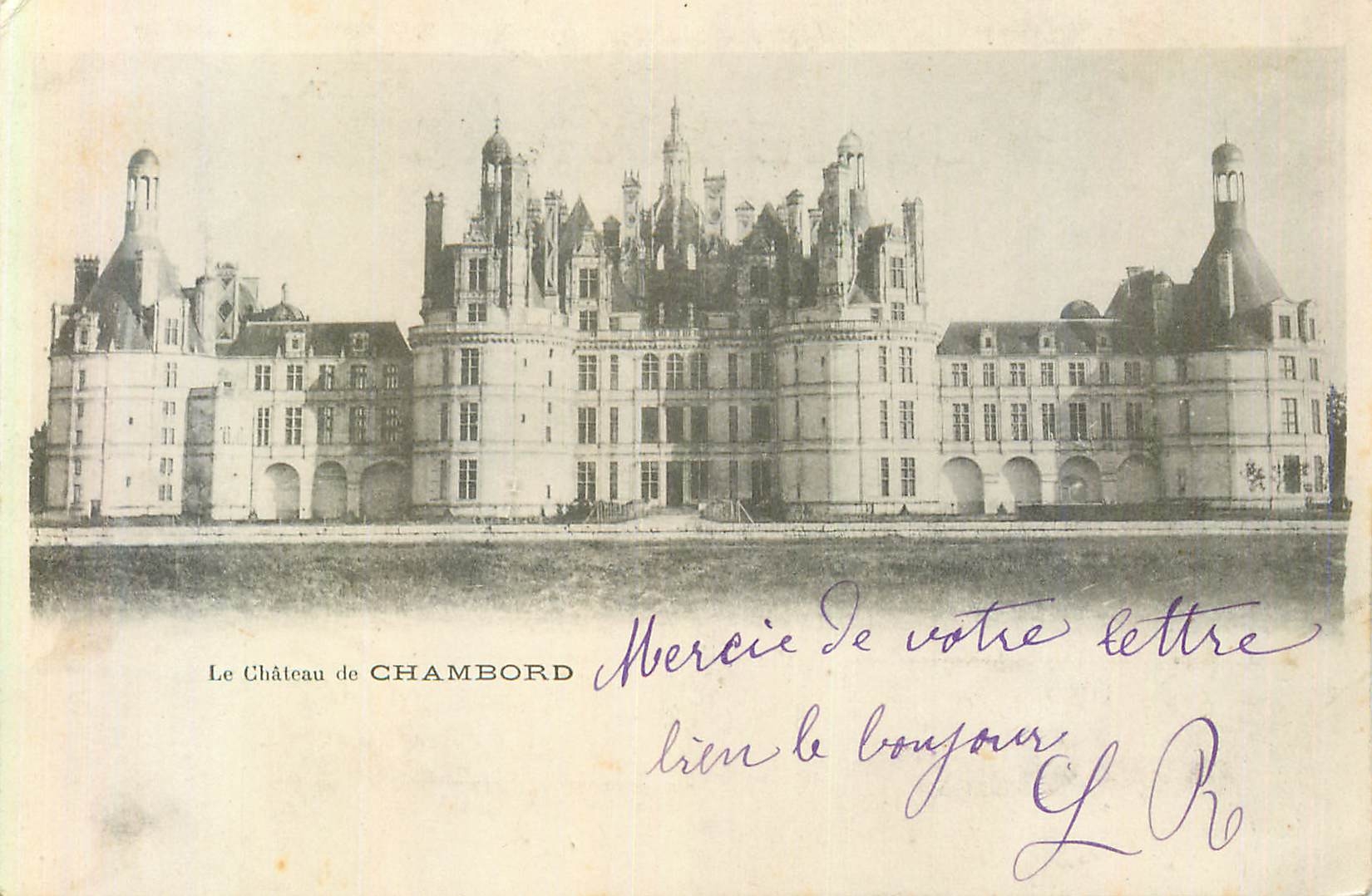 CPA Chateau de Chambord