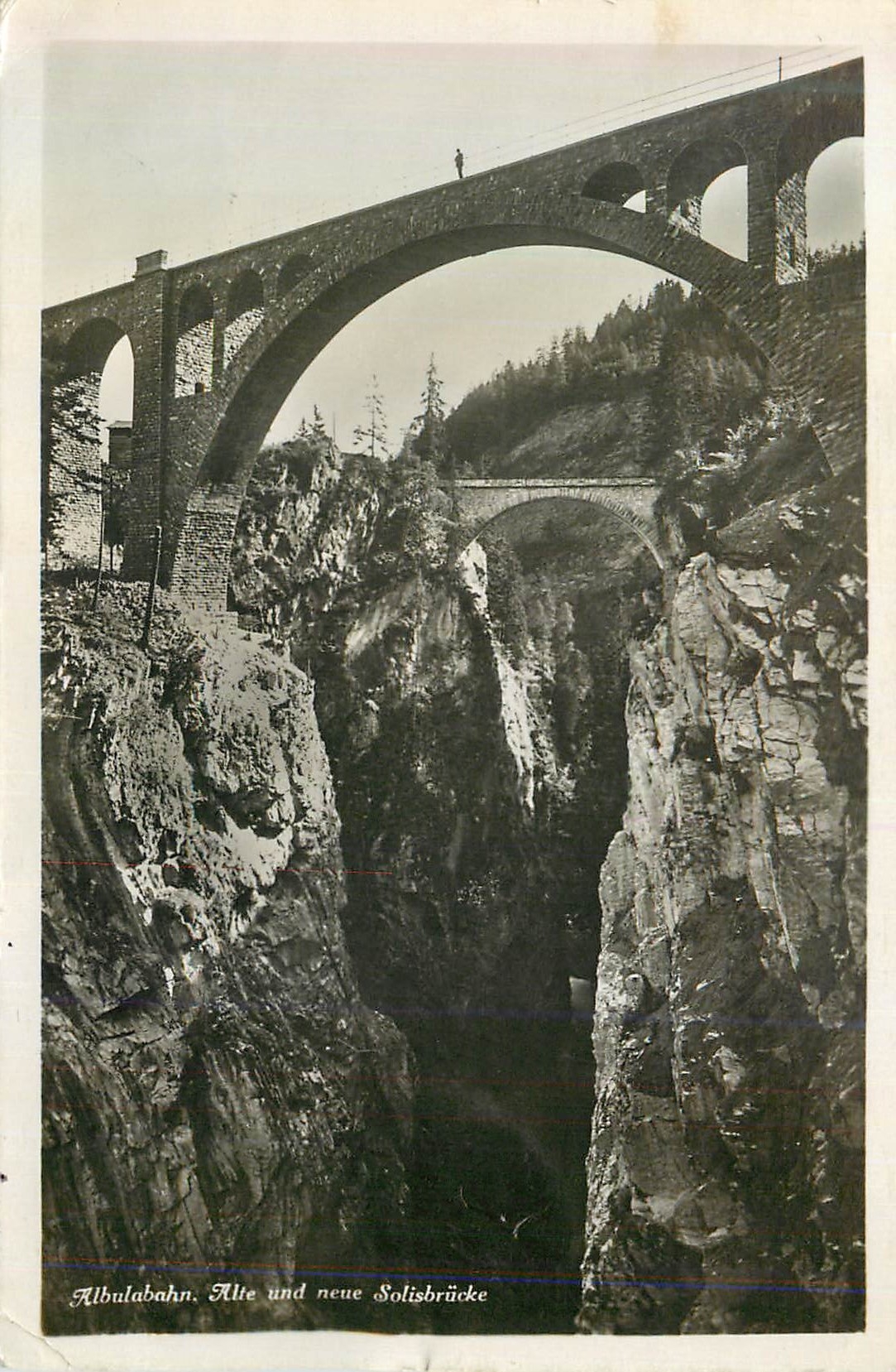 CPM Albulabahn Alte und Neue Solisbrucke