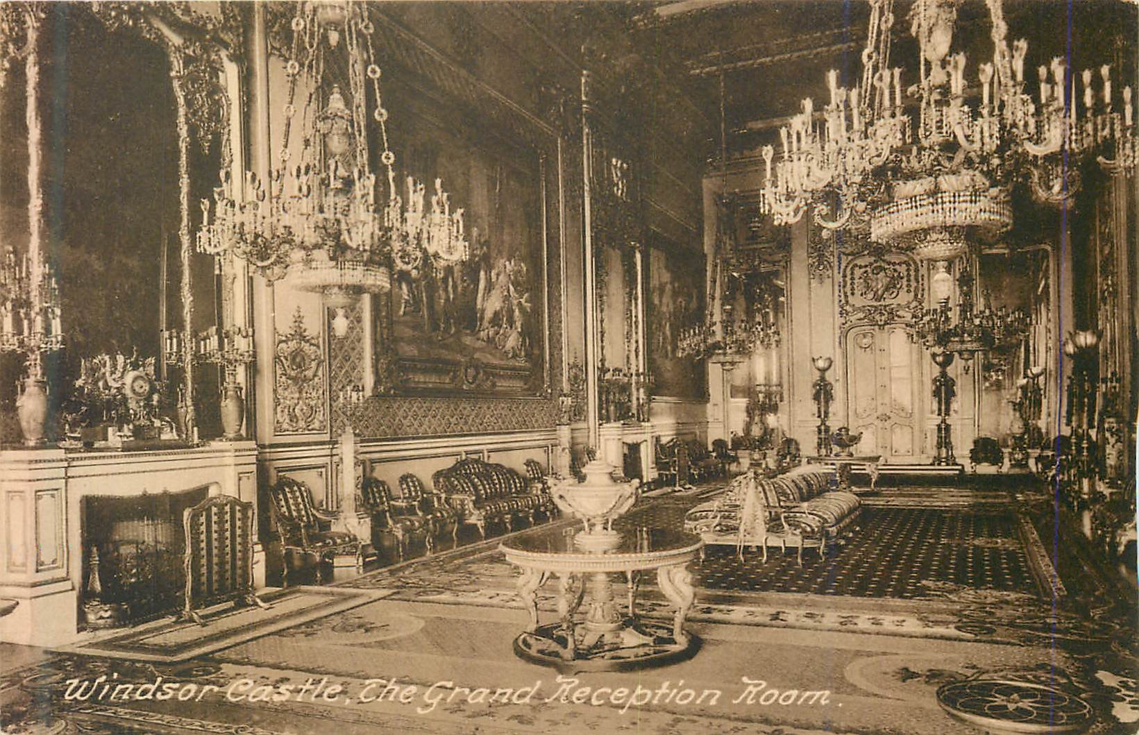 CPA Windsor Castle The Grand Reception Room