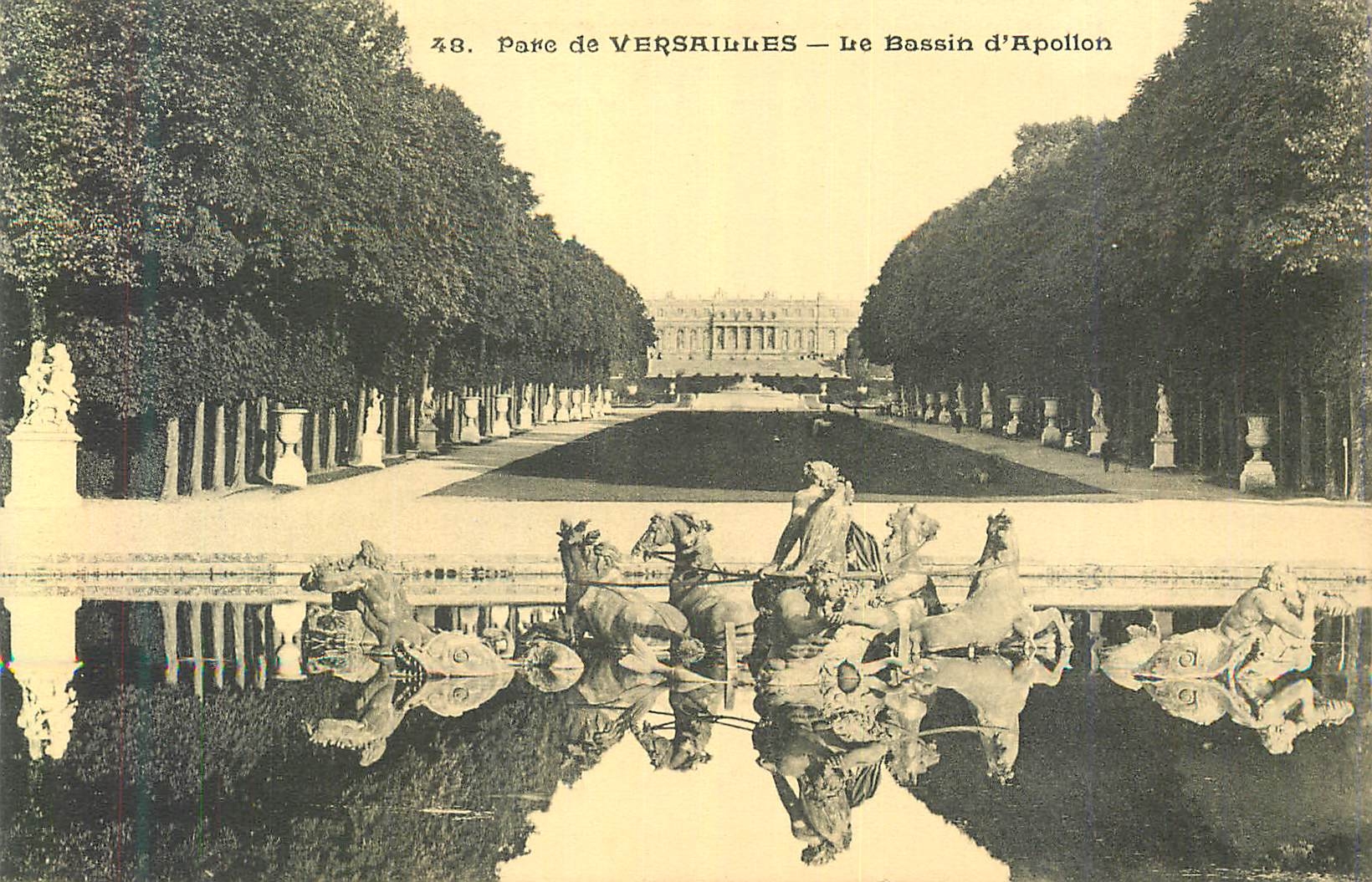 CPA Parc de Versailles Le Bassin d'Apollon