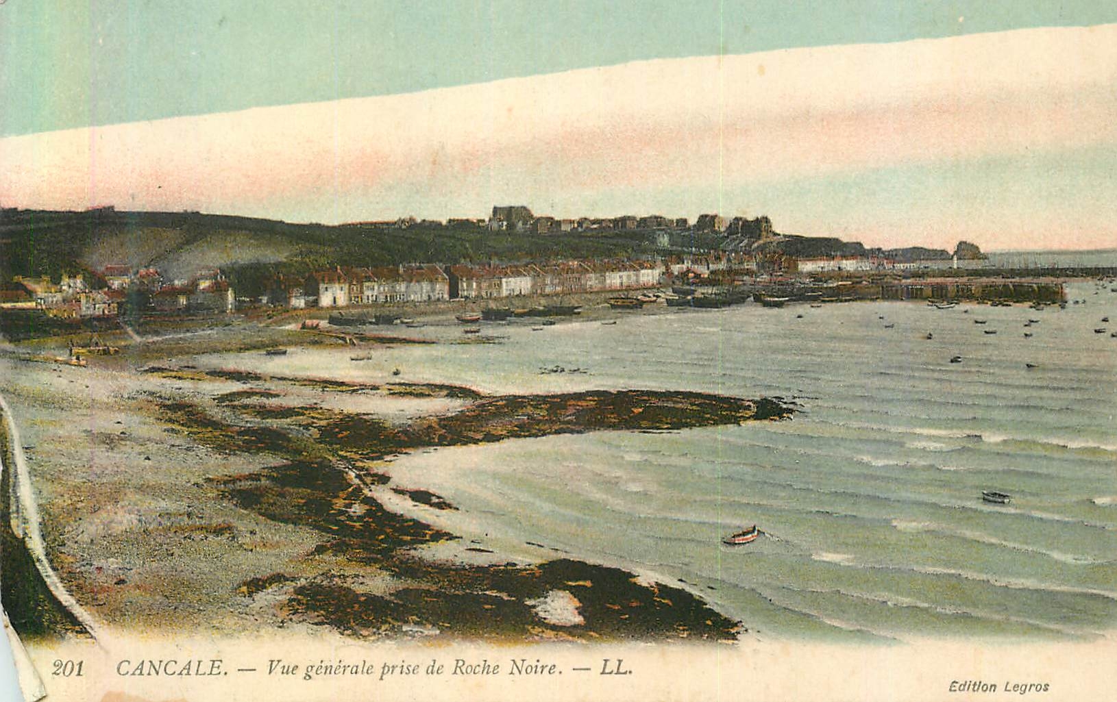 CPA Cancale Vue Generale prise de Roche Noire