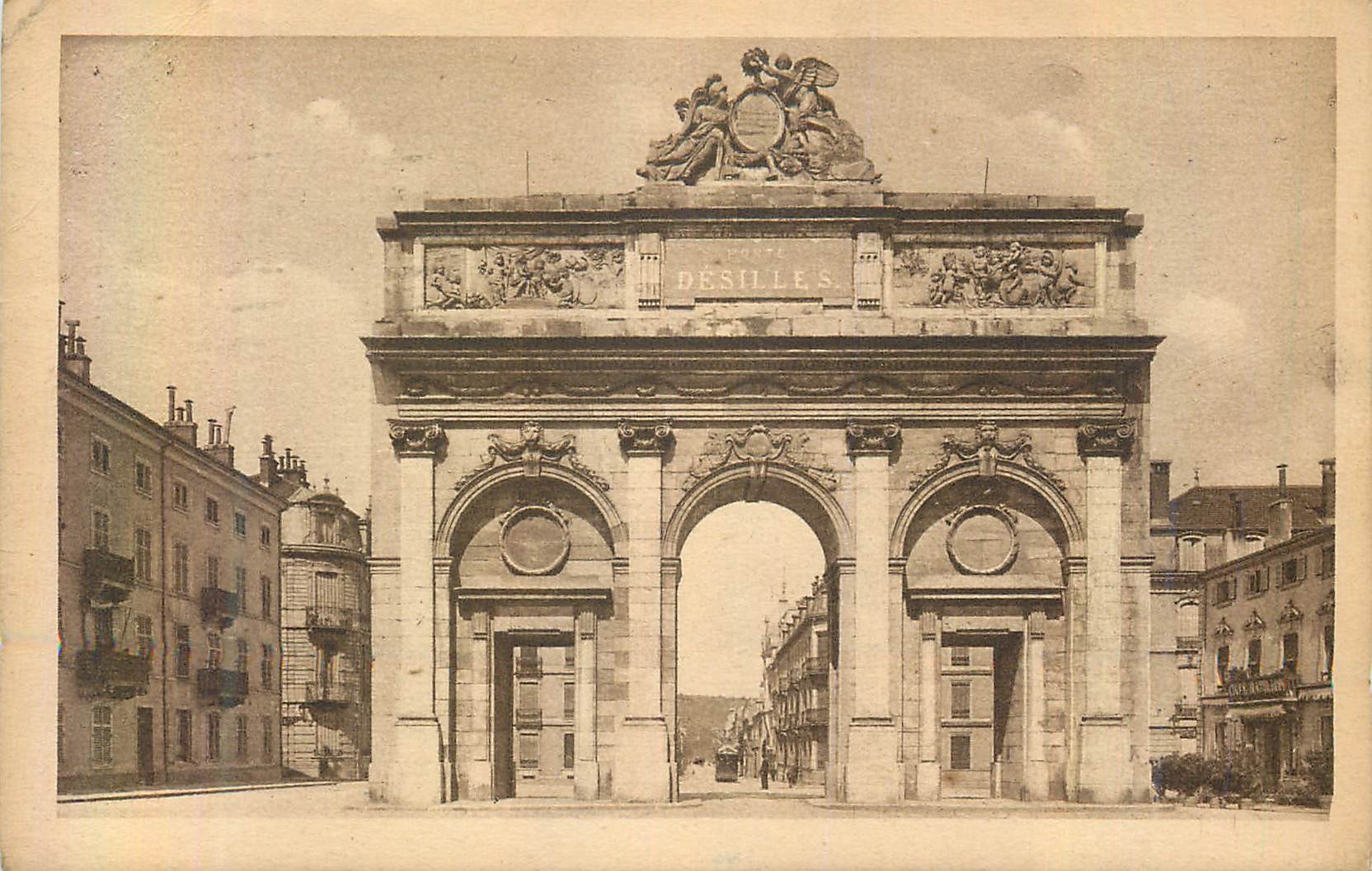 CPA Nancy Porte Desilles (1785) Erigee en l'Honneur de la Naissance du Dauphin fils de Louis XVI