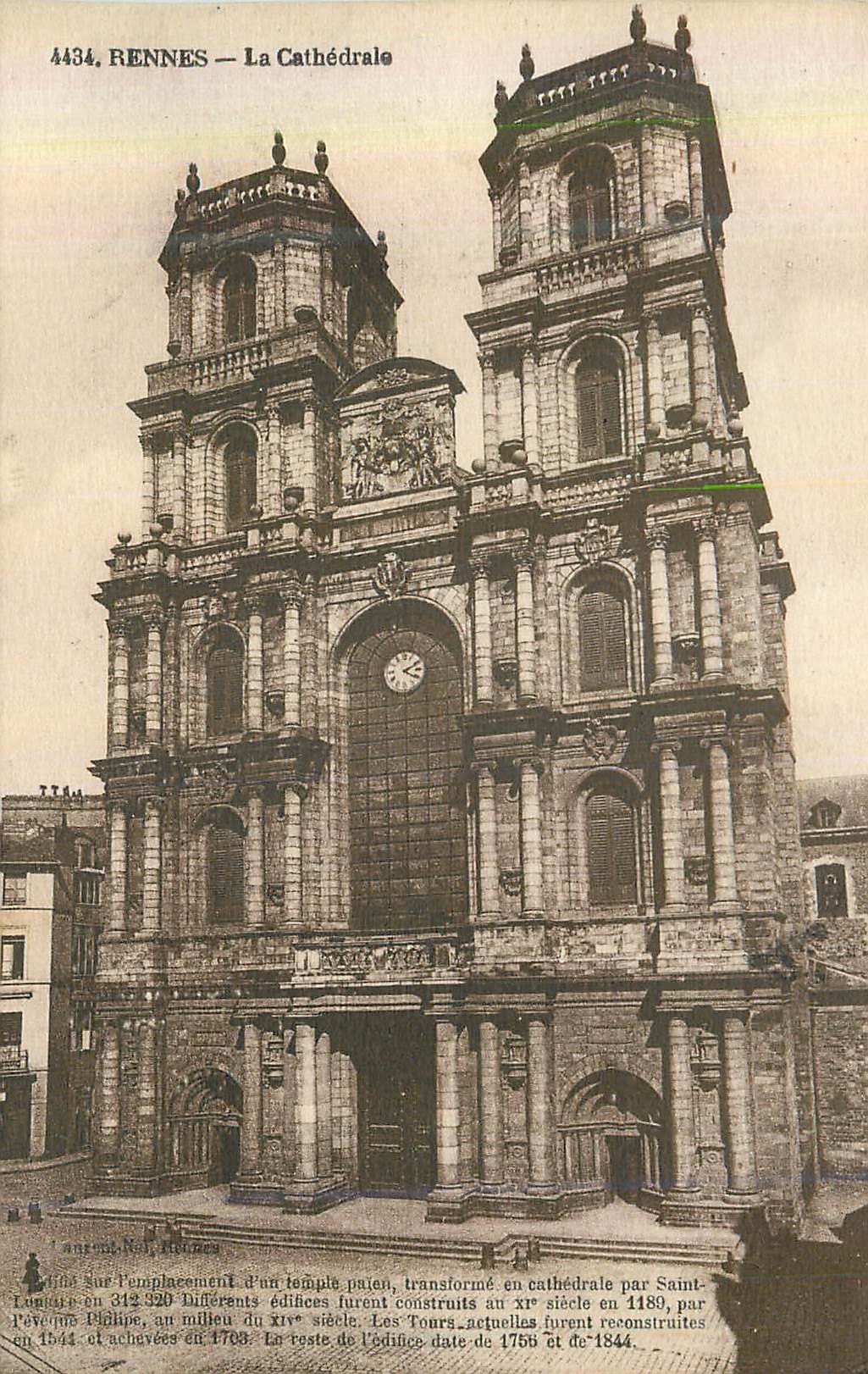 CPA Rennes La Cathedrale