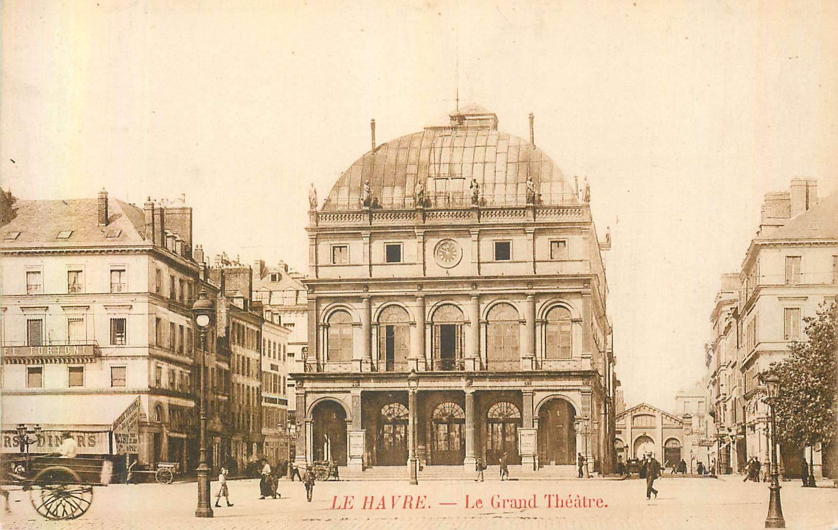 CPA le Havre le Grand Theatre