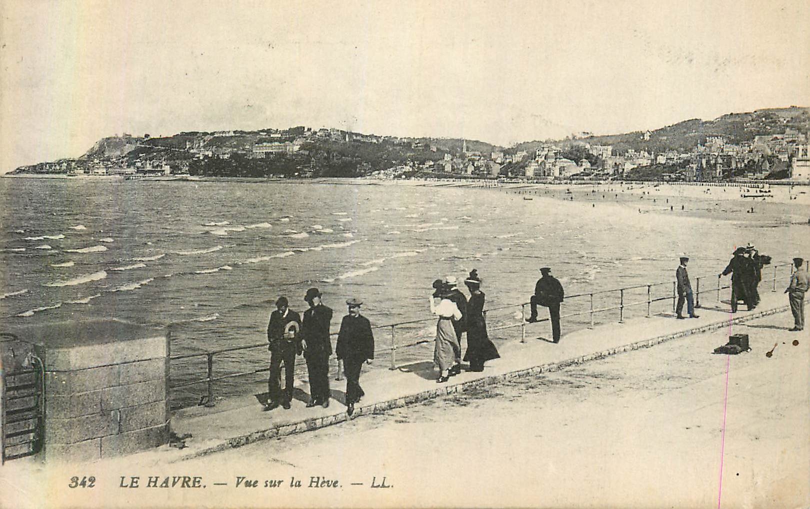CPA le Havre Vue sur la Heve