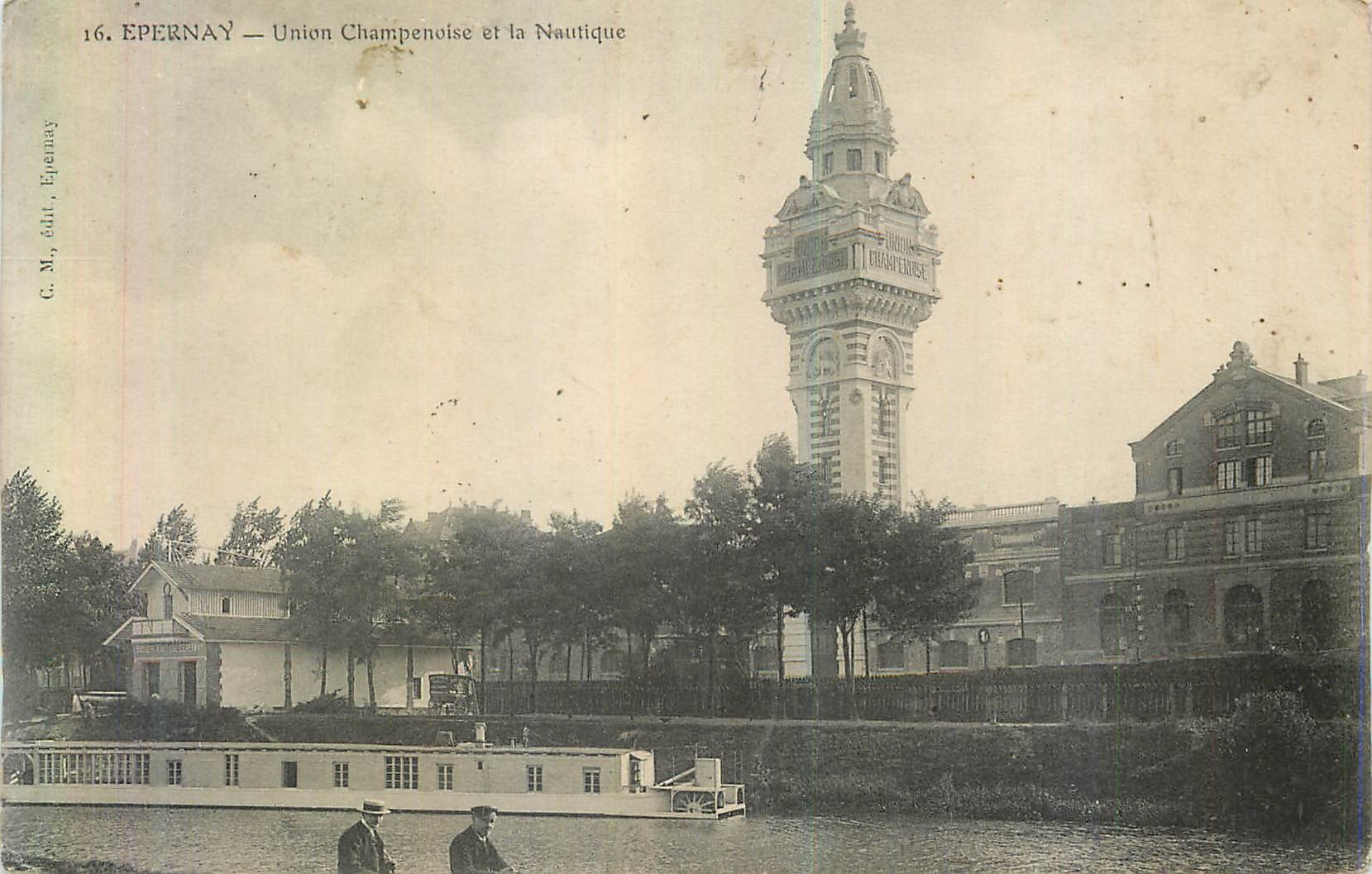 CPA Epernay Union Champenoise et la Nautique