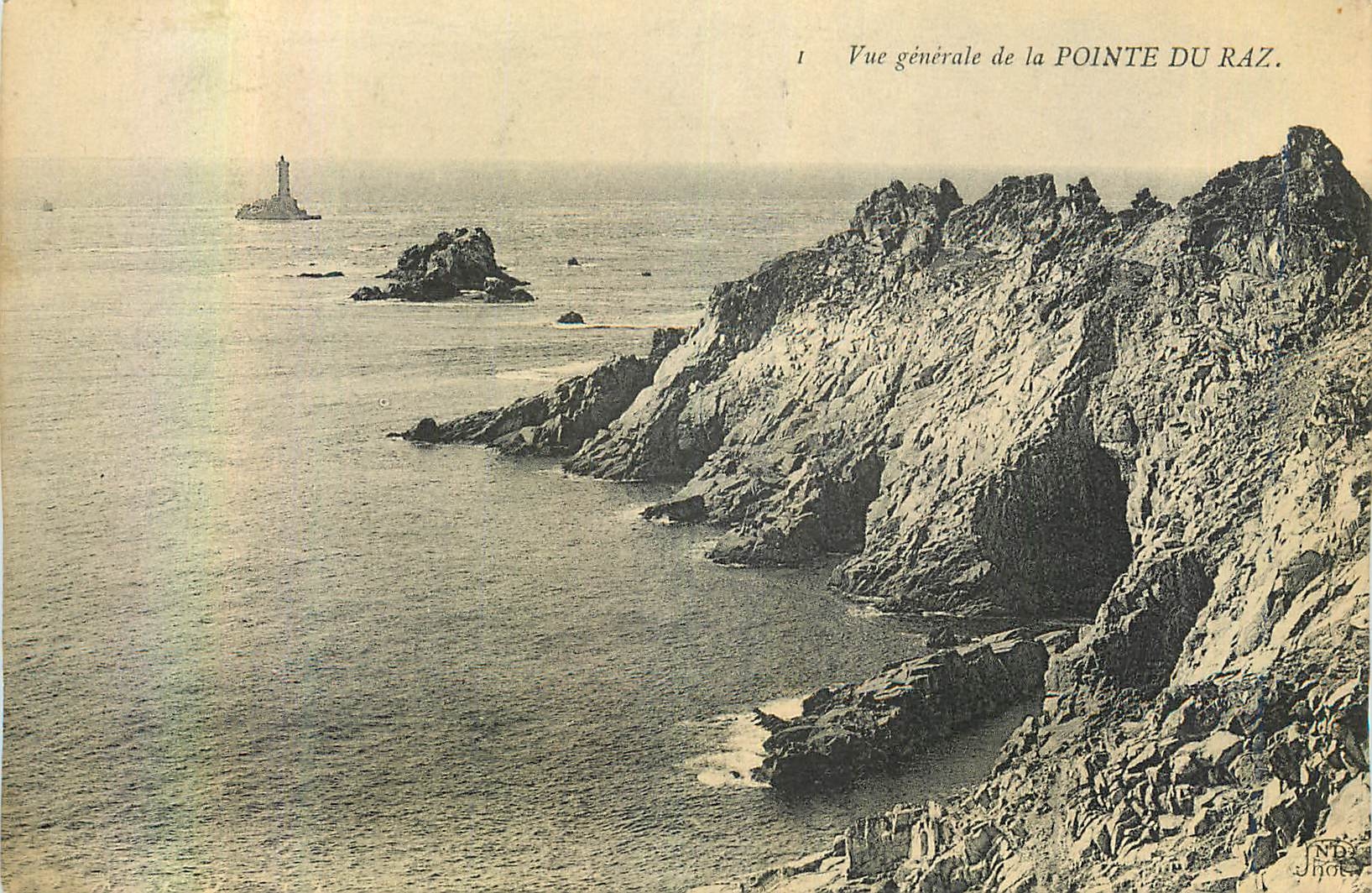 CPA Vue Generale de la Pointe du Raz