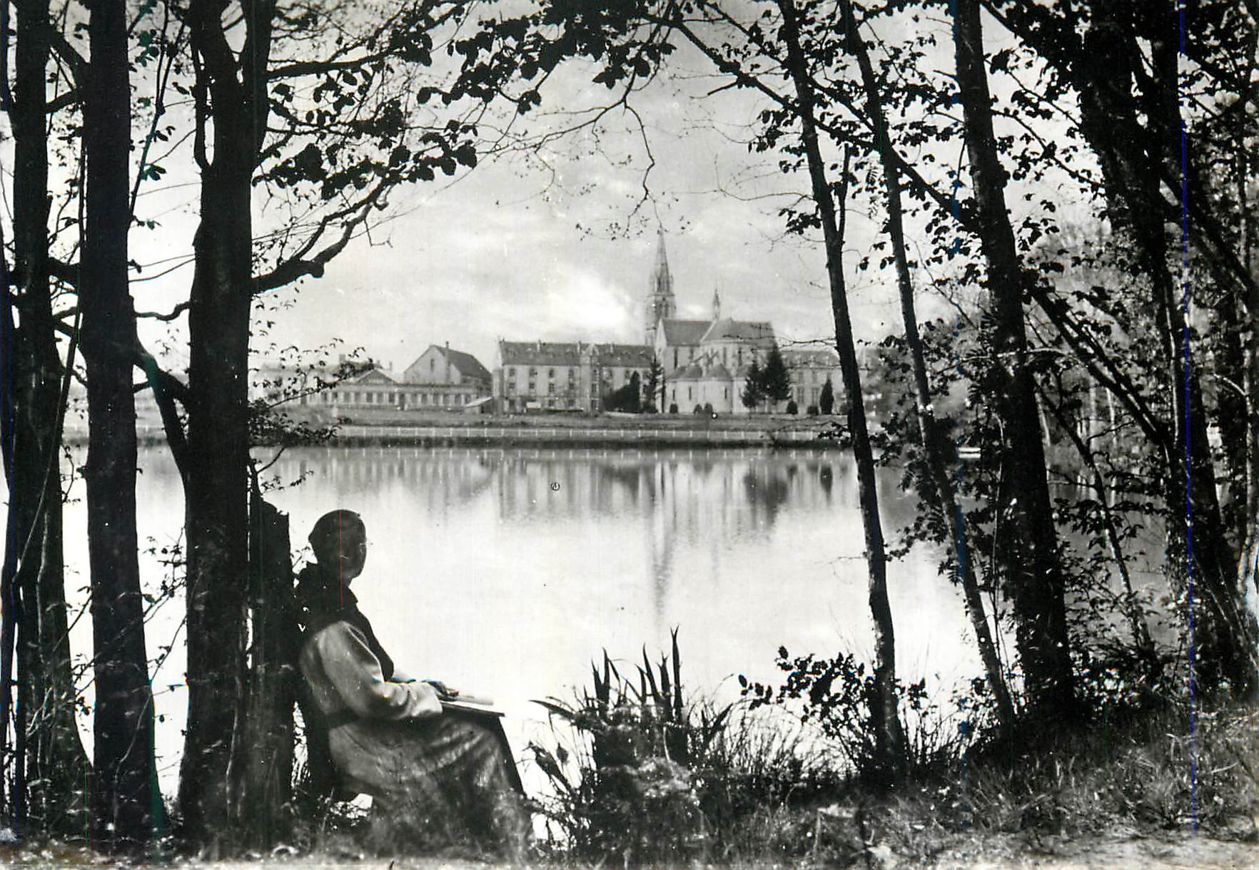 CPM Abbaye de la Grande Trappe Soligny la Trappe (Orne)