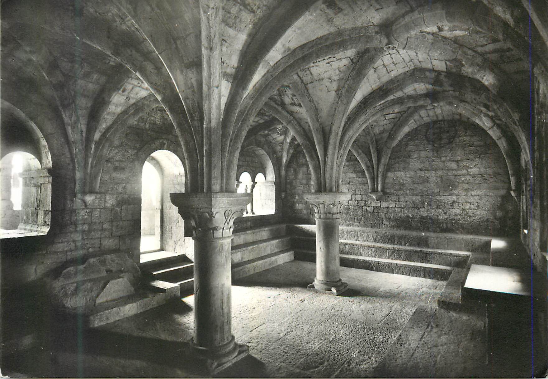 CPM le Thoronet (Var) l'Abbaye (1160 1175) la Salle Capitulaire