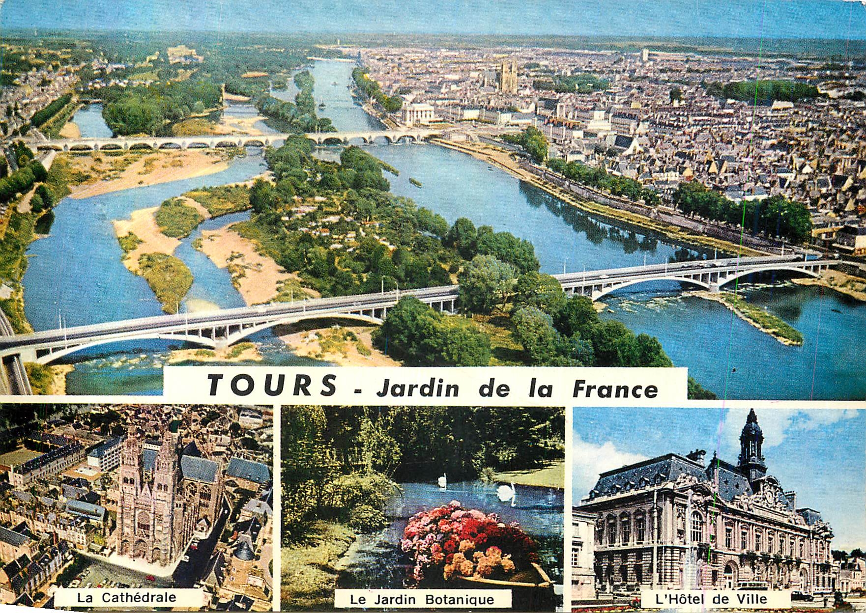 CPM Tours (Indre et Loire)Jardin de la France