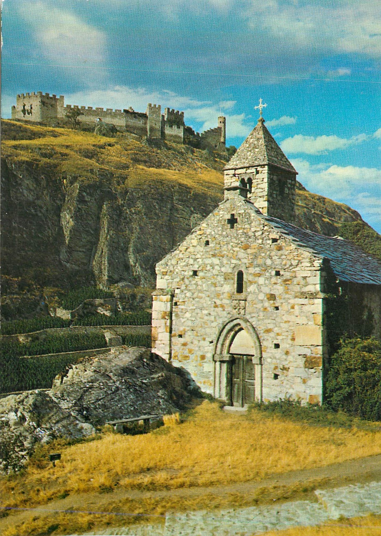 CPM Sion Tourbillon et la Chapelle de Tous les Saints