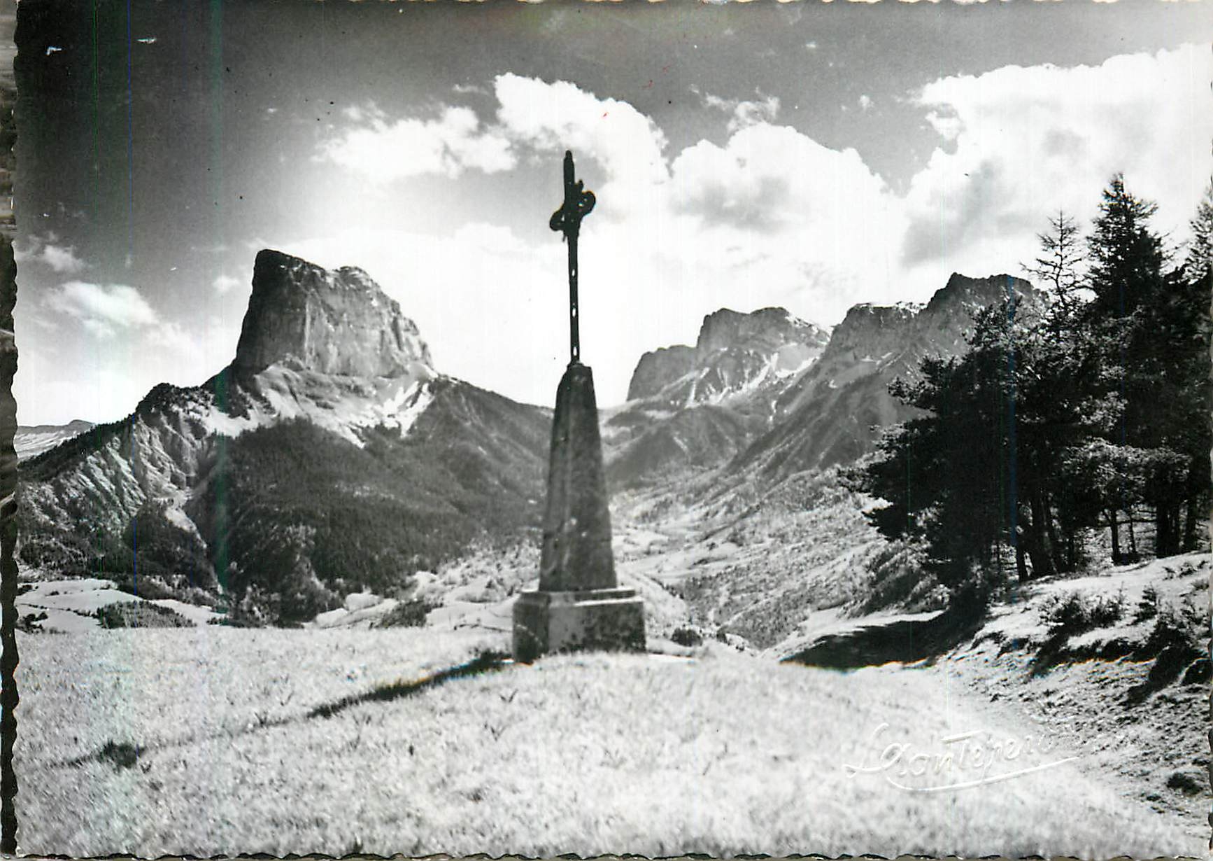 CPM Vue du Col de Lima Mont Aiguiller