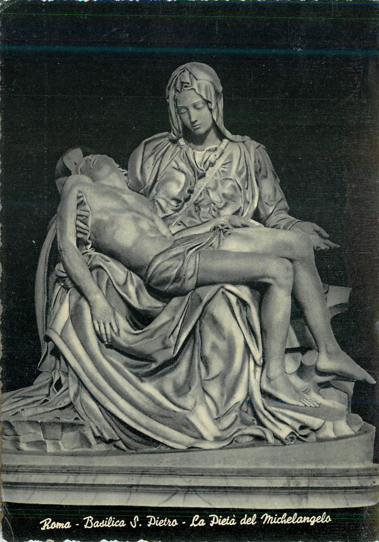 CPM Roma La Pieta de Michel Ange dans la Basilique de Saint Pierre