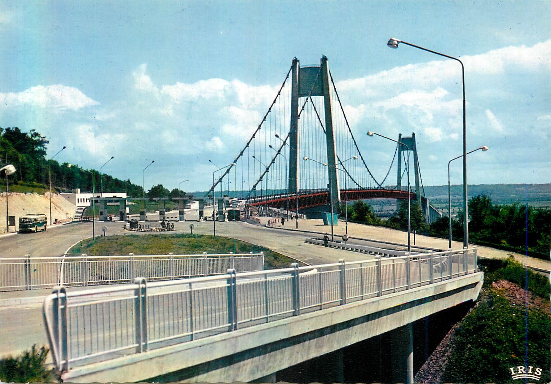 CPM le Pont de Tancarville (Seine Maritime)
