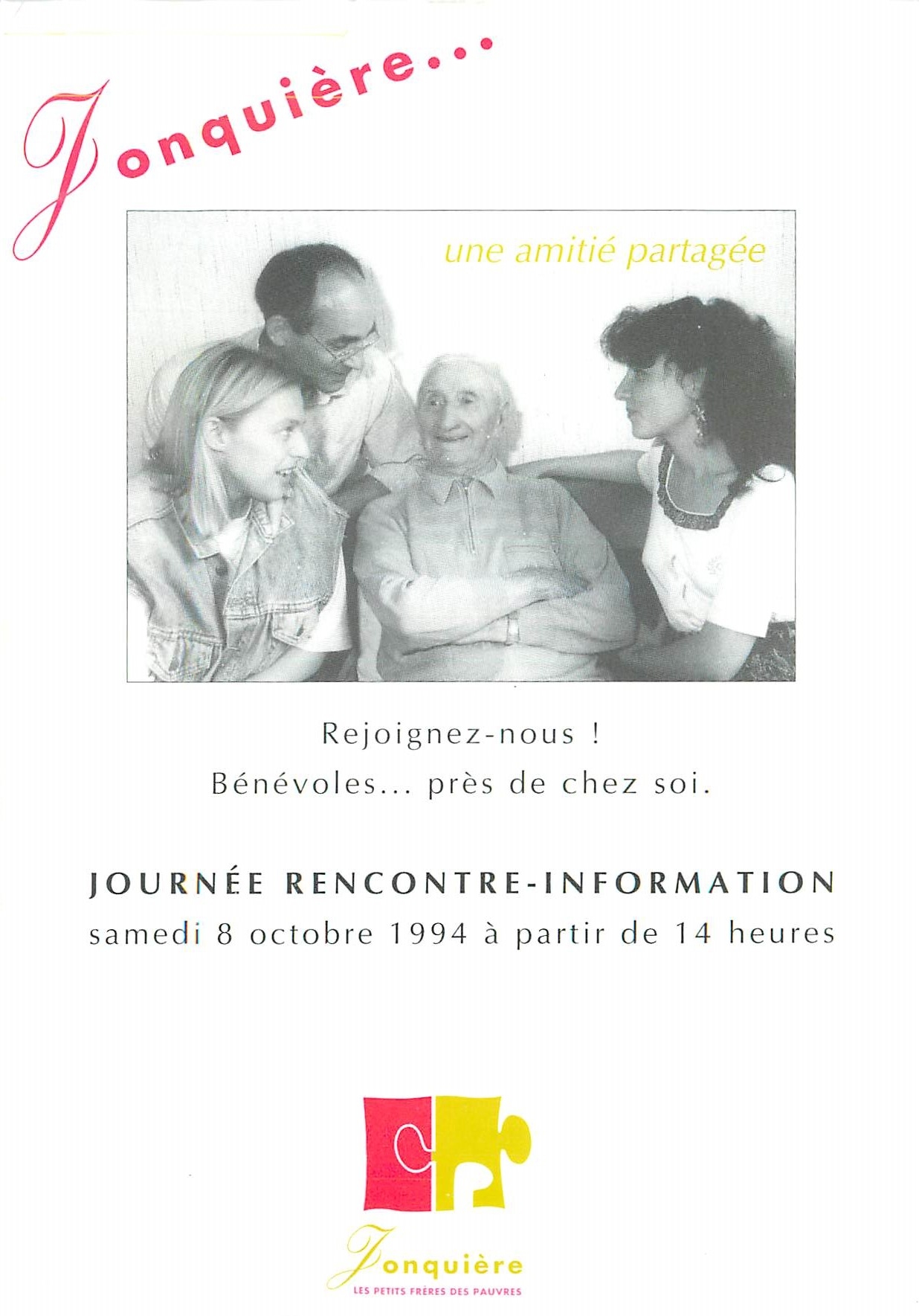 CPM Journee Rencotre Information Paris Samedi 8 Octobre 1994 a Partir de 14 heures Jonsuiere