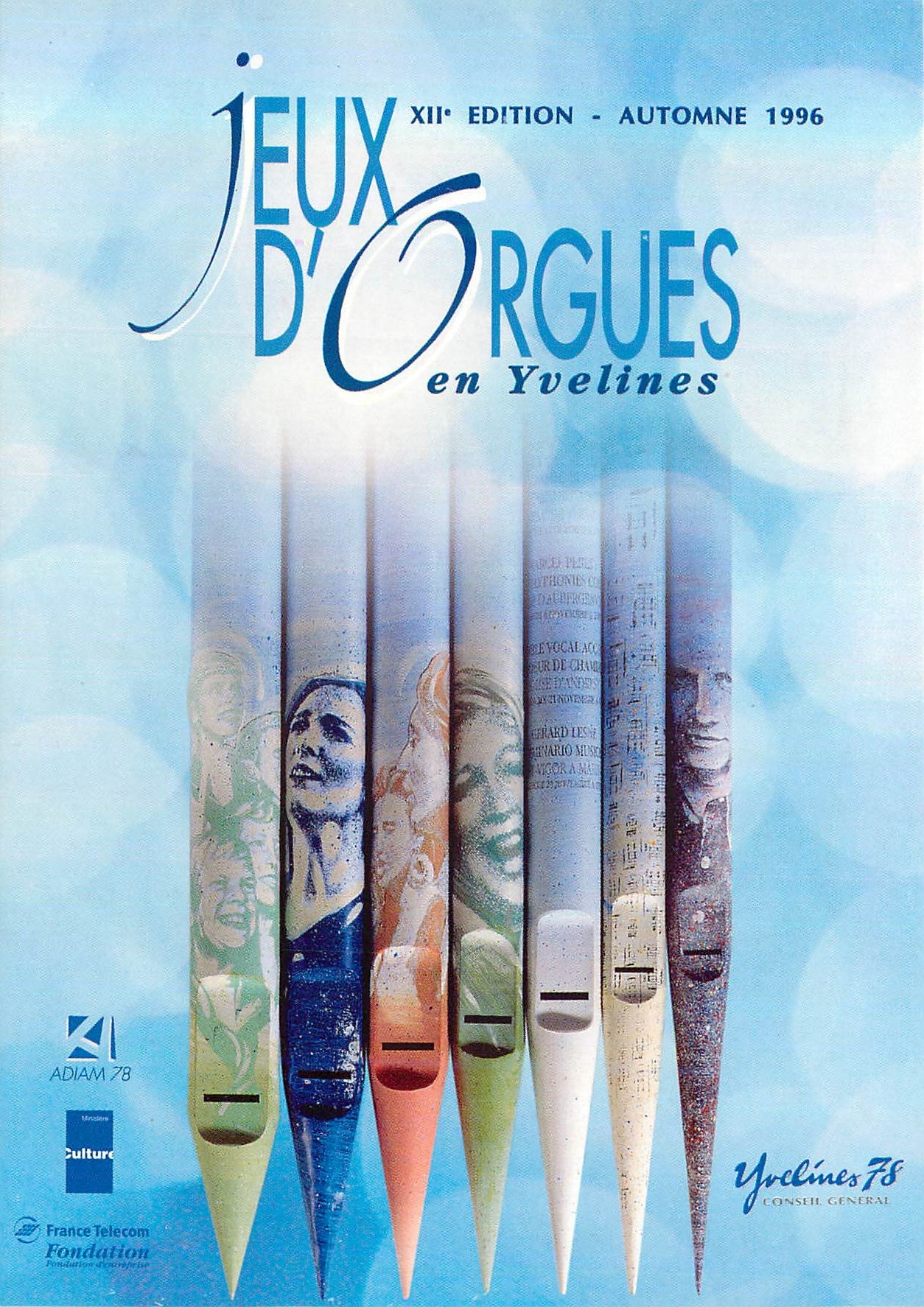 CPM Yvelines Jeux d'Orgues XIIe Edition Automne 1996