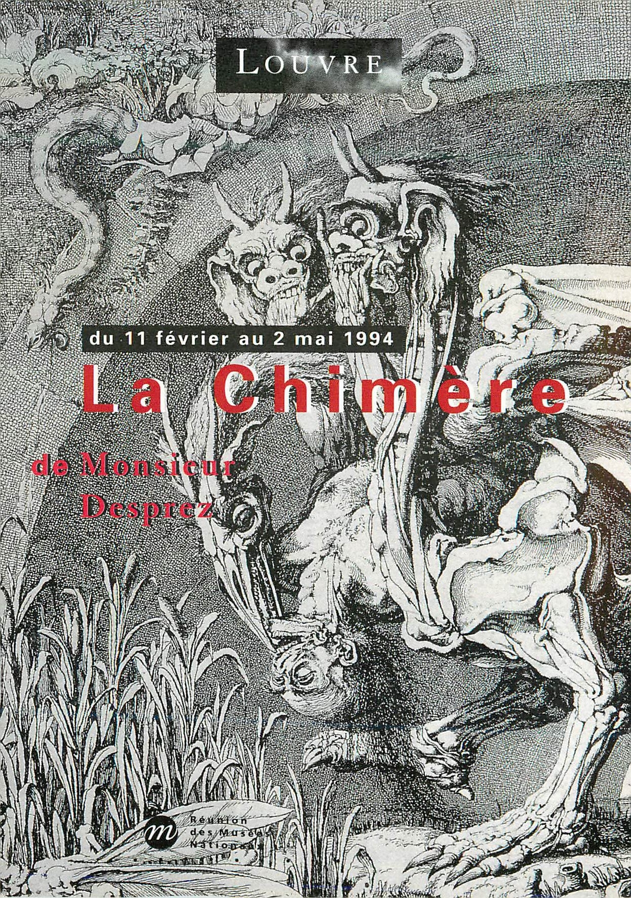 CPM Louvre du 11 Fevrier au 2 Mai 1994 La Chimiere de Monsieur Desprez
