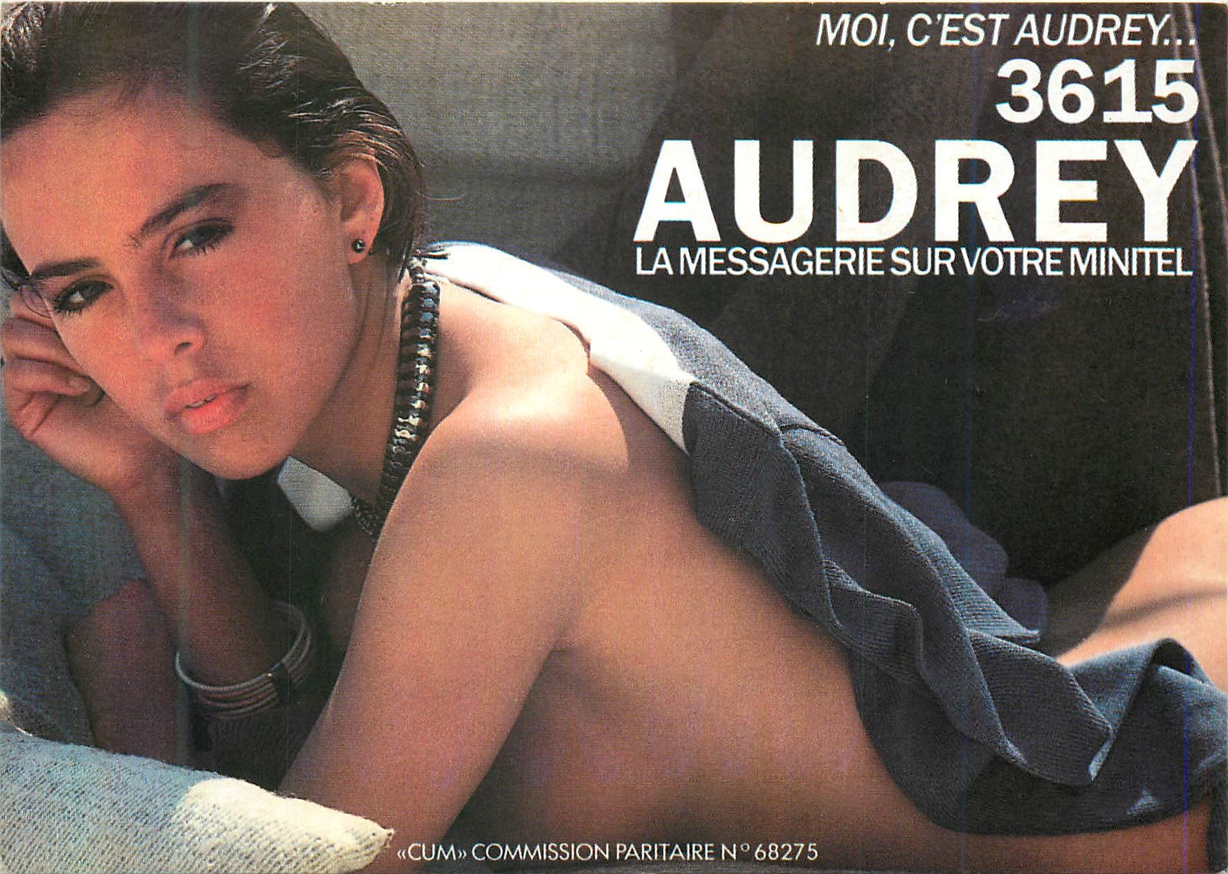 CPM Audrey La Messagerie sur Votre Minitel Moi C'est Audrey