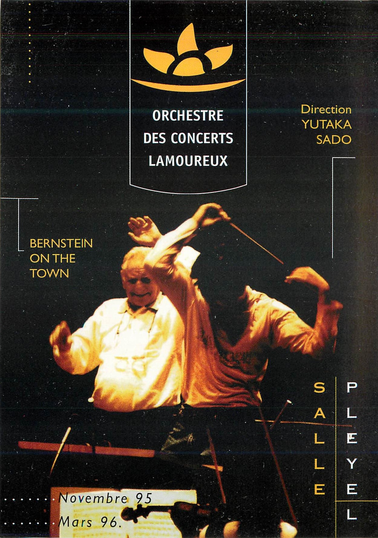 CPM Orchestre des Concerts Lamoureux Salle Pleyel Nov 95 Mars 96