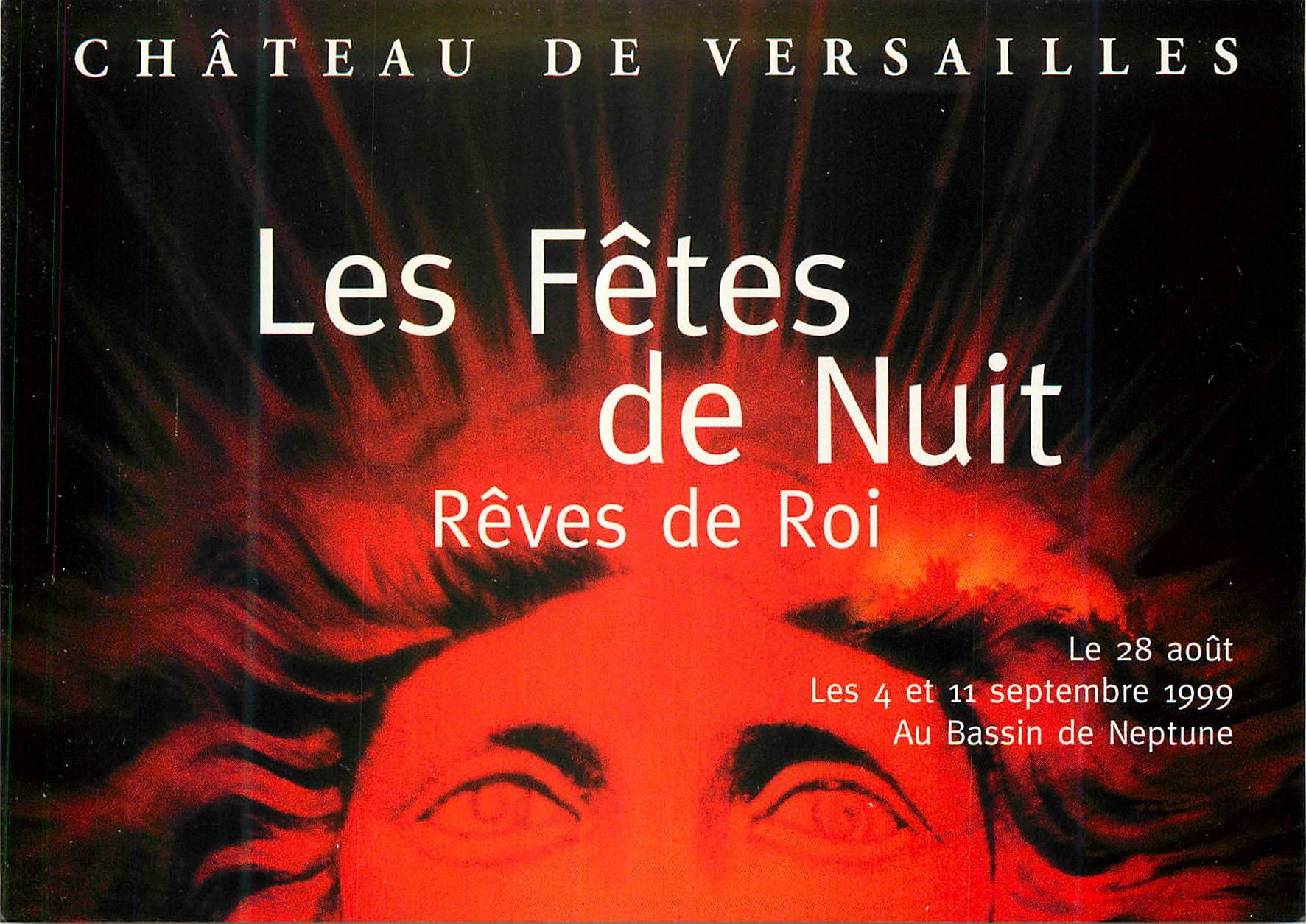 CPM Chateau de Versailles Les Fetes de Nuit Reves de Roi Au Bassin de Neptune
