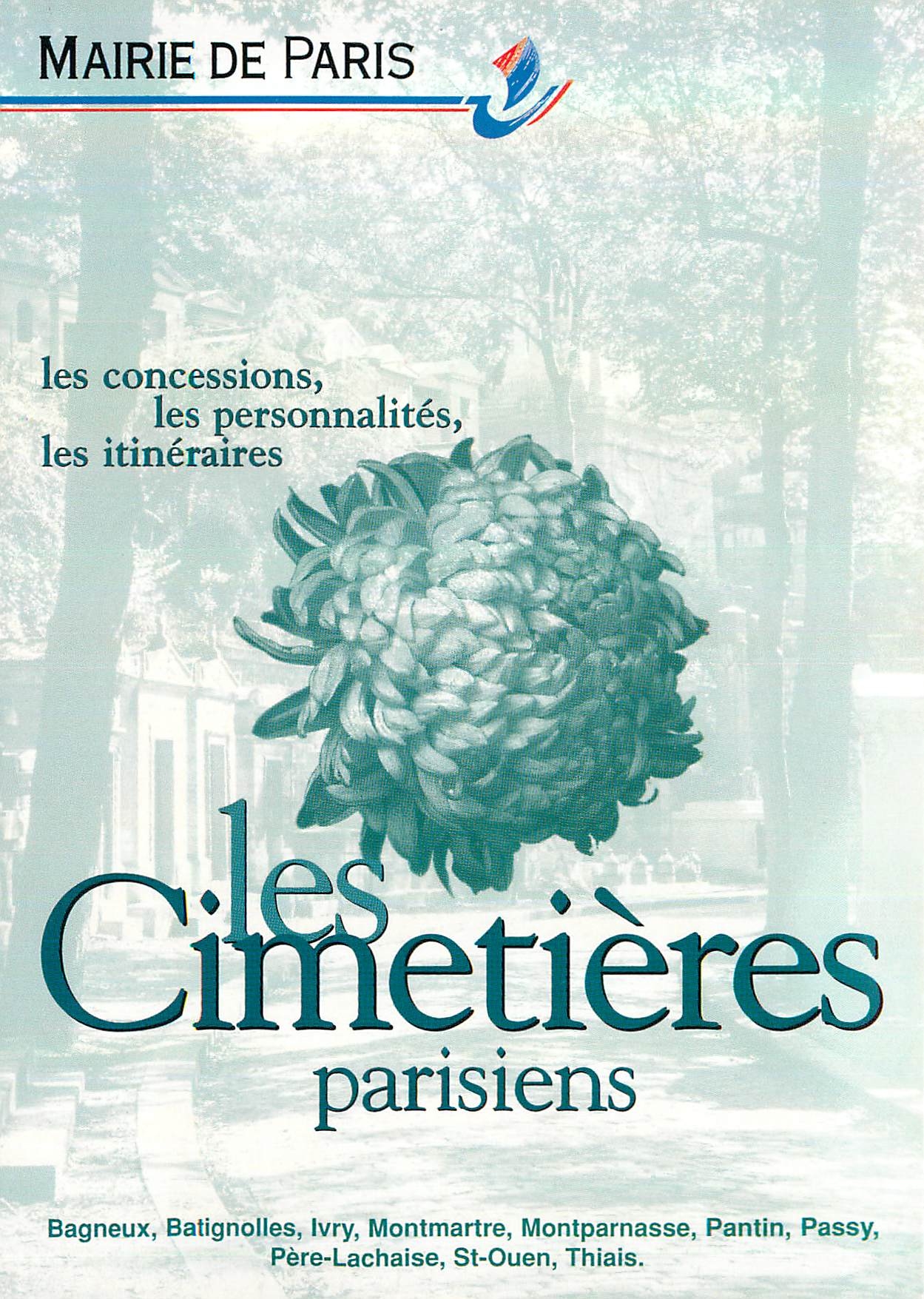 CPM Mairie de Paris Les Cimetieres Parisiens 