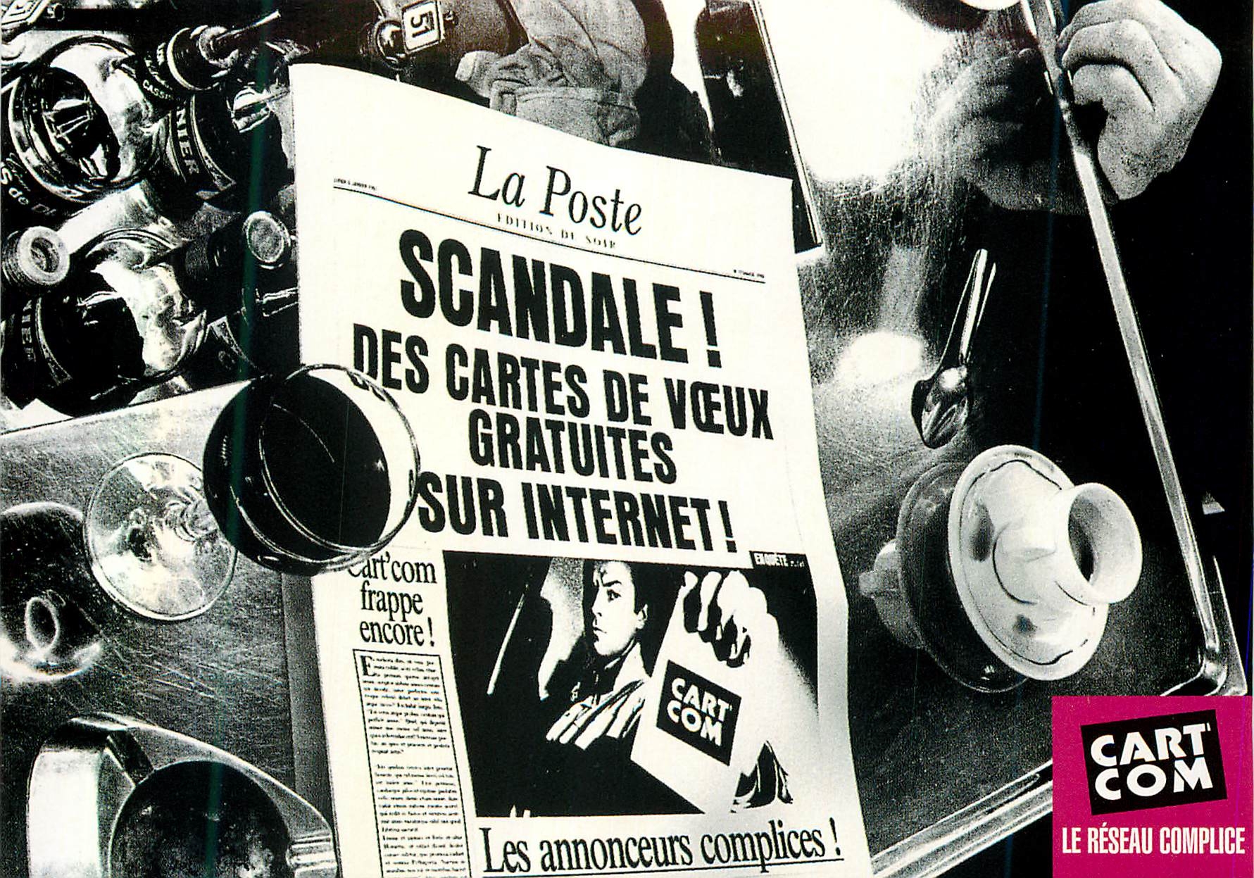 CPM Cart'Com vous Souhaite une Bonne Annee
