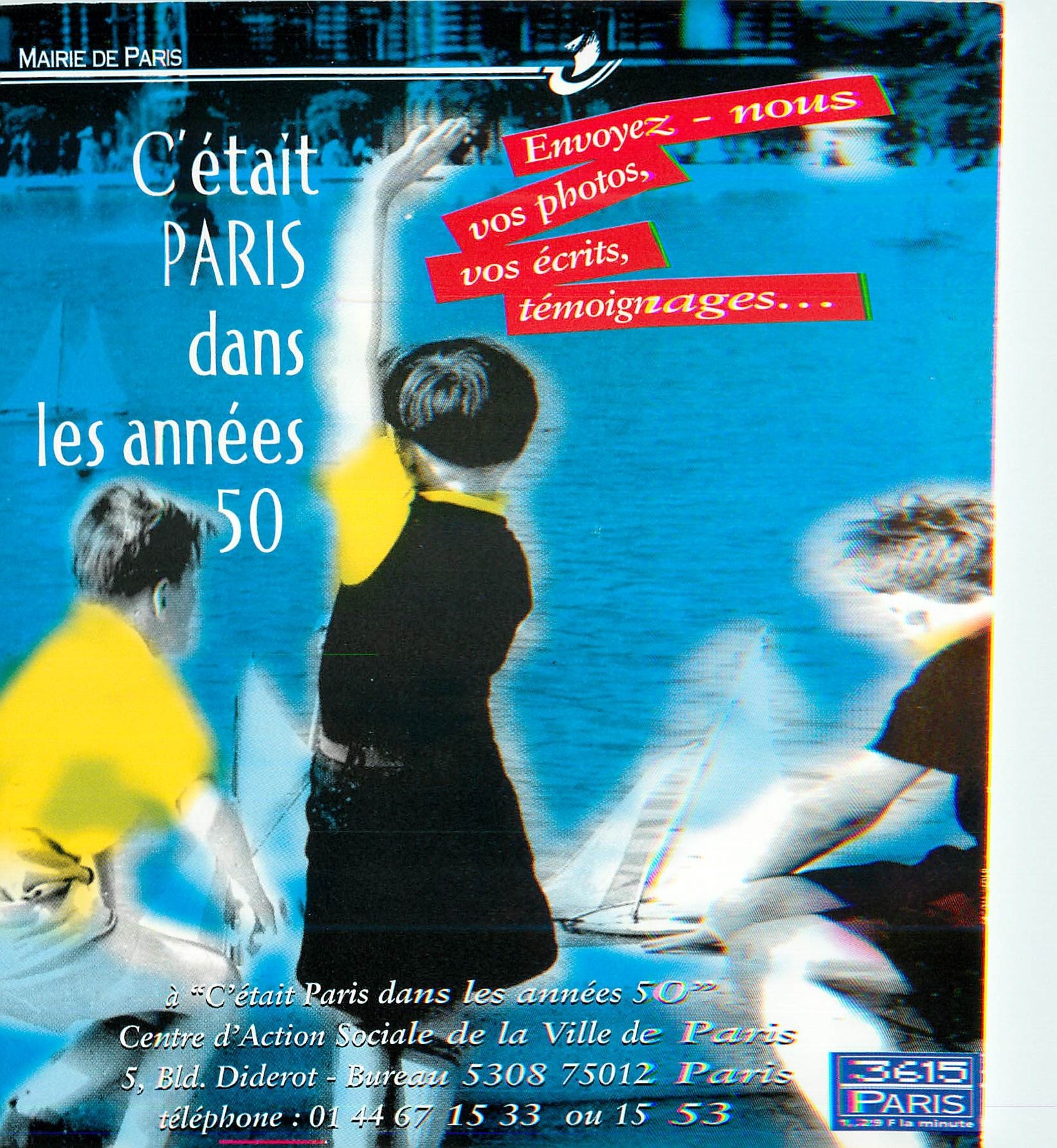 CPM C'etait Paris dans les Annees 50 Bateau
