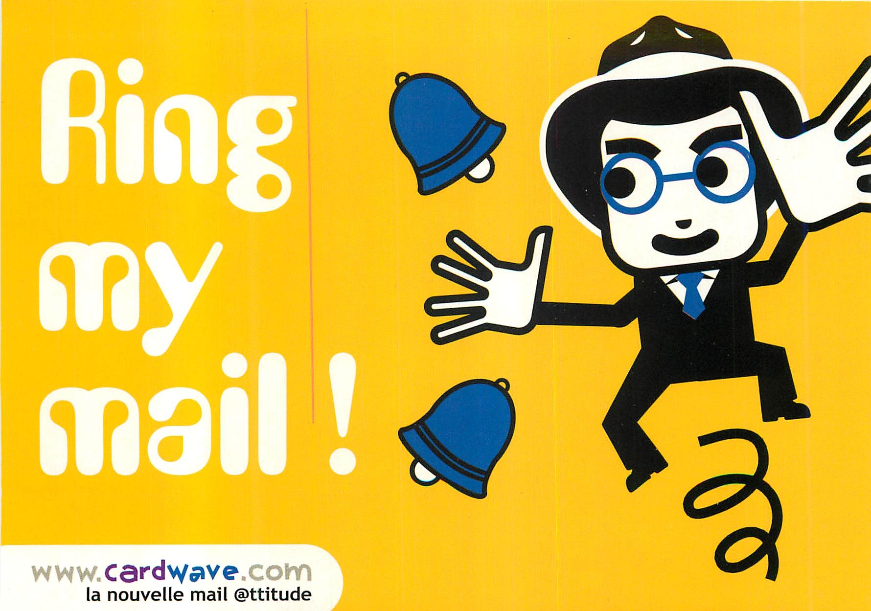 CPM Ring my Mail WWW Cardwave com la Nouvelle Mail Atitude