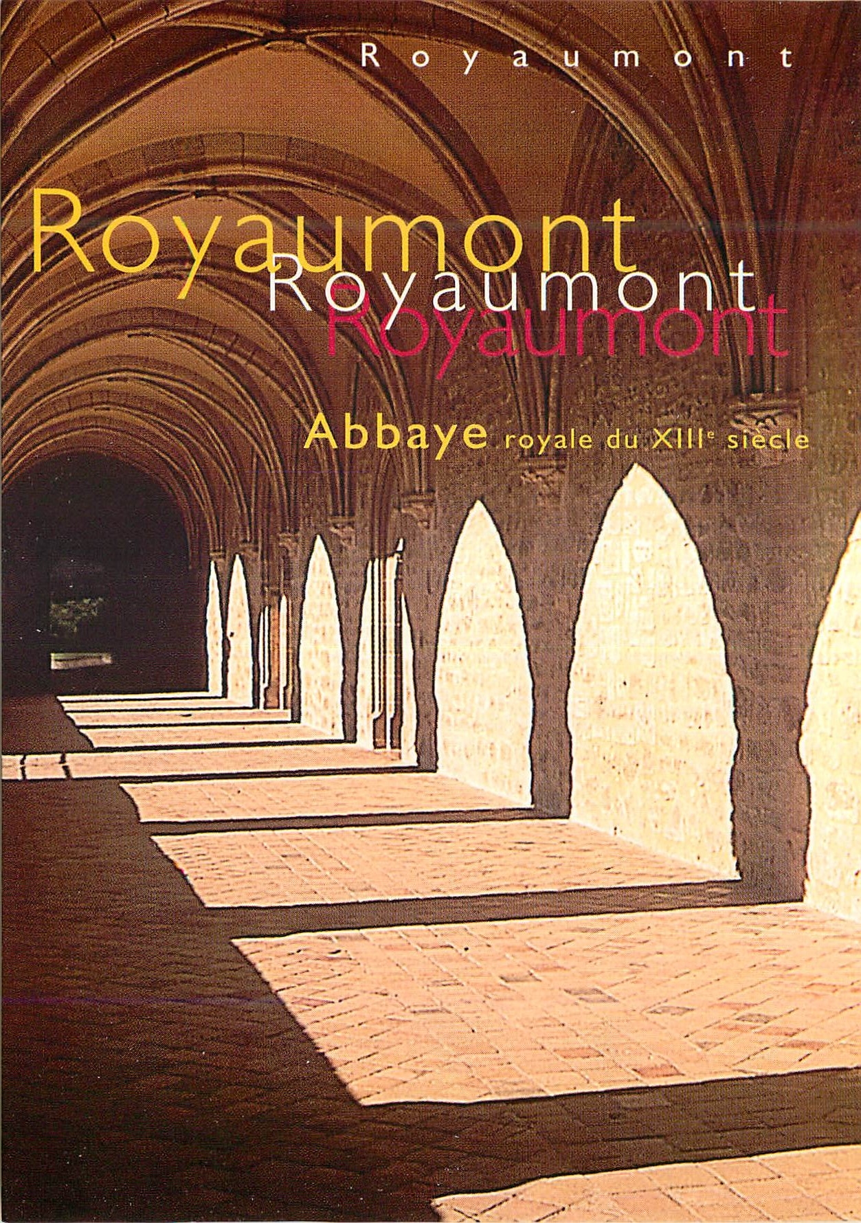 CPM Visite de l'Abbaye de Royaumont