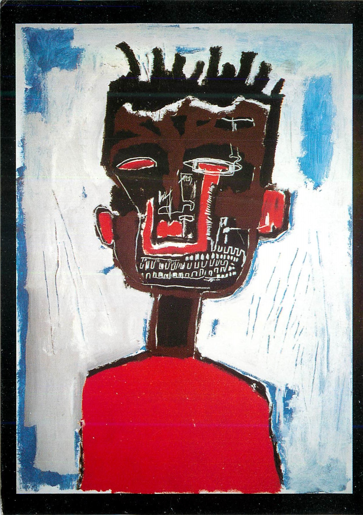 CPM Jean Michel Basquiat Peinture Dessin Ecriture