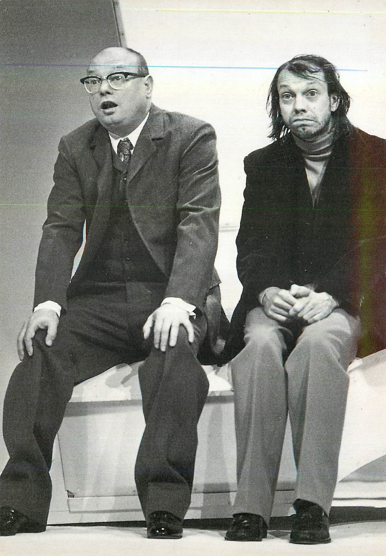 CPM Theatre au Centre Culturel Suisse Elend des Vergleichs Heinz Reber Norbert Schwientek