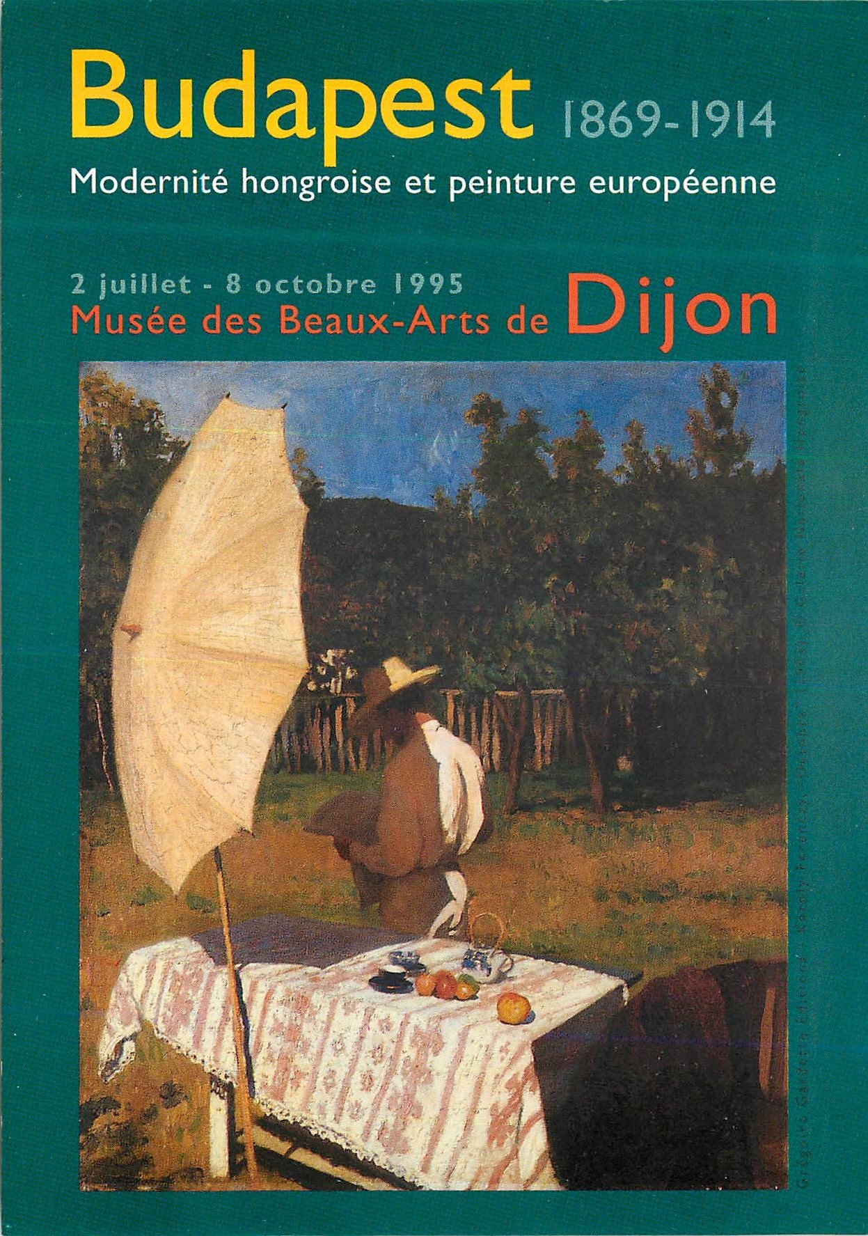 CPM Budapest Modernite Hongroise et Peinture Europeenne Musee des Beaux Arts de Dijon