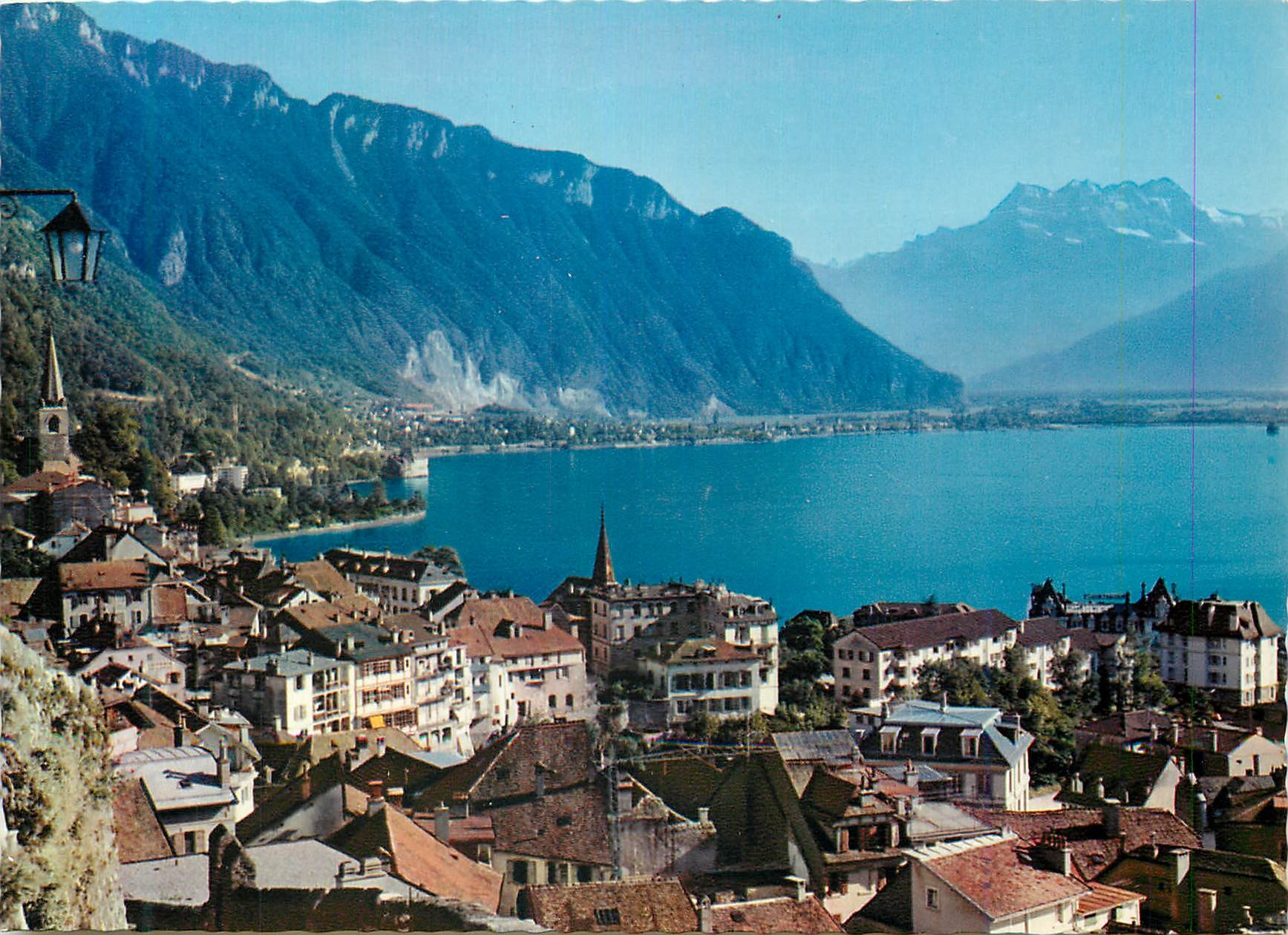 CPM Vieux Montreux et les Dents du Midi
