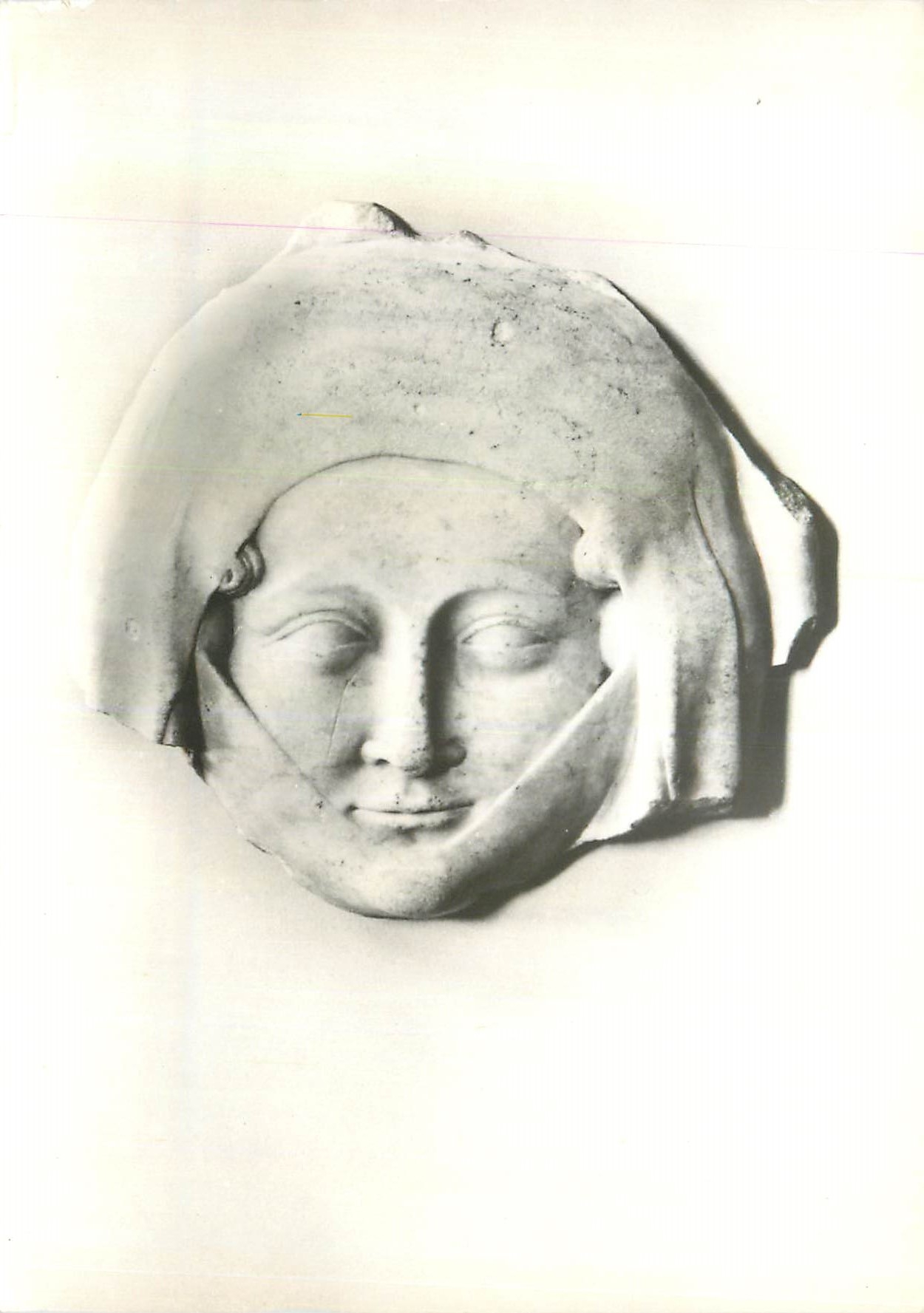 CPM Musee d'Arras Anonyme 14e Siecle Masque Funeraire